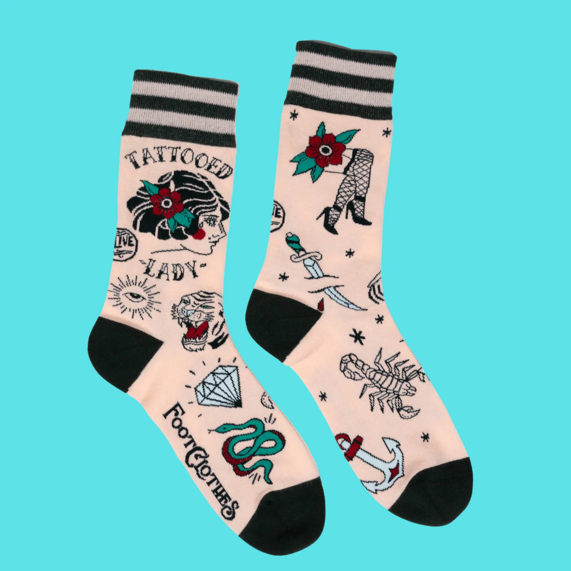 Tattooed Lady Socks - Image 2