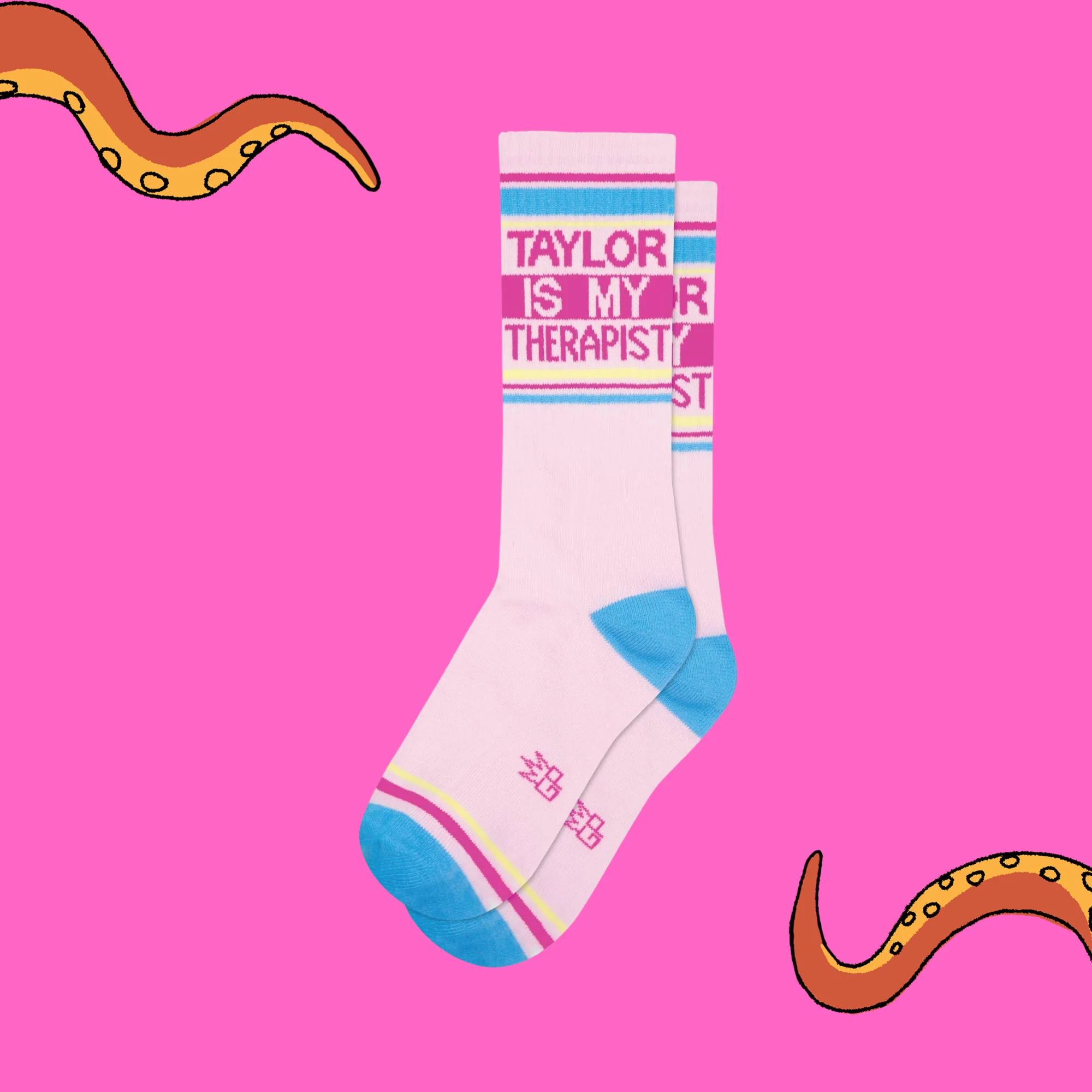 Taylor Is My Therapist Athletic Socks - Image 2