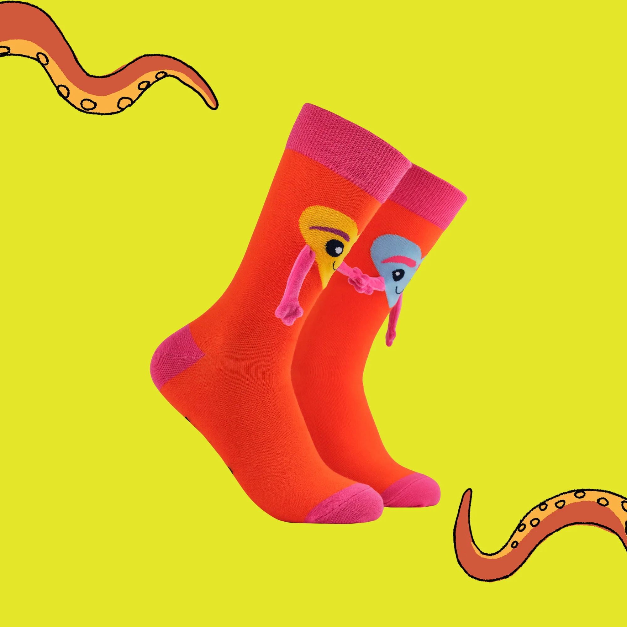 Tender x Socktopus - Magnetic Hands Socks - Image 4