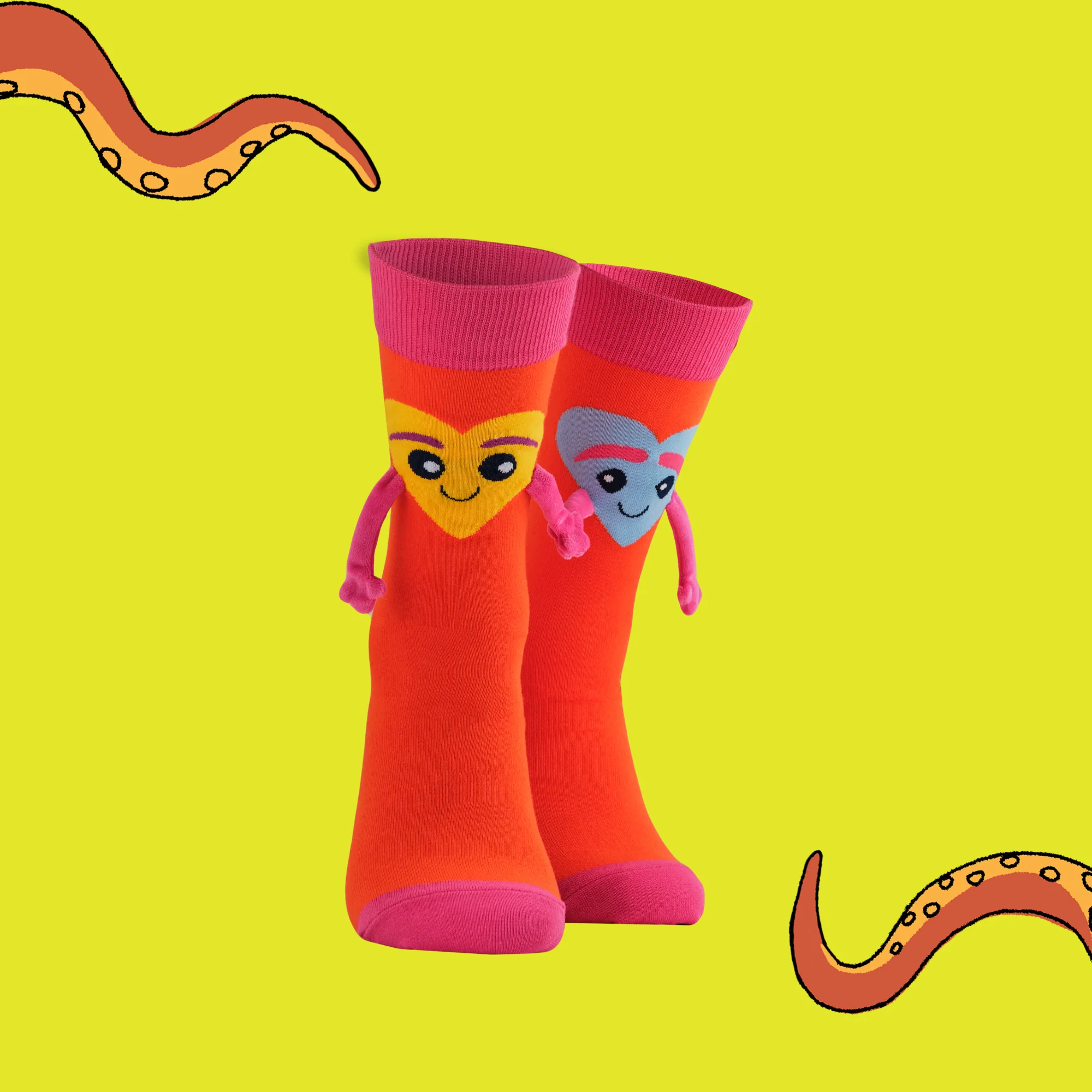 Tender x Socktopus - Magnetic Hands Socks - Image 5