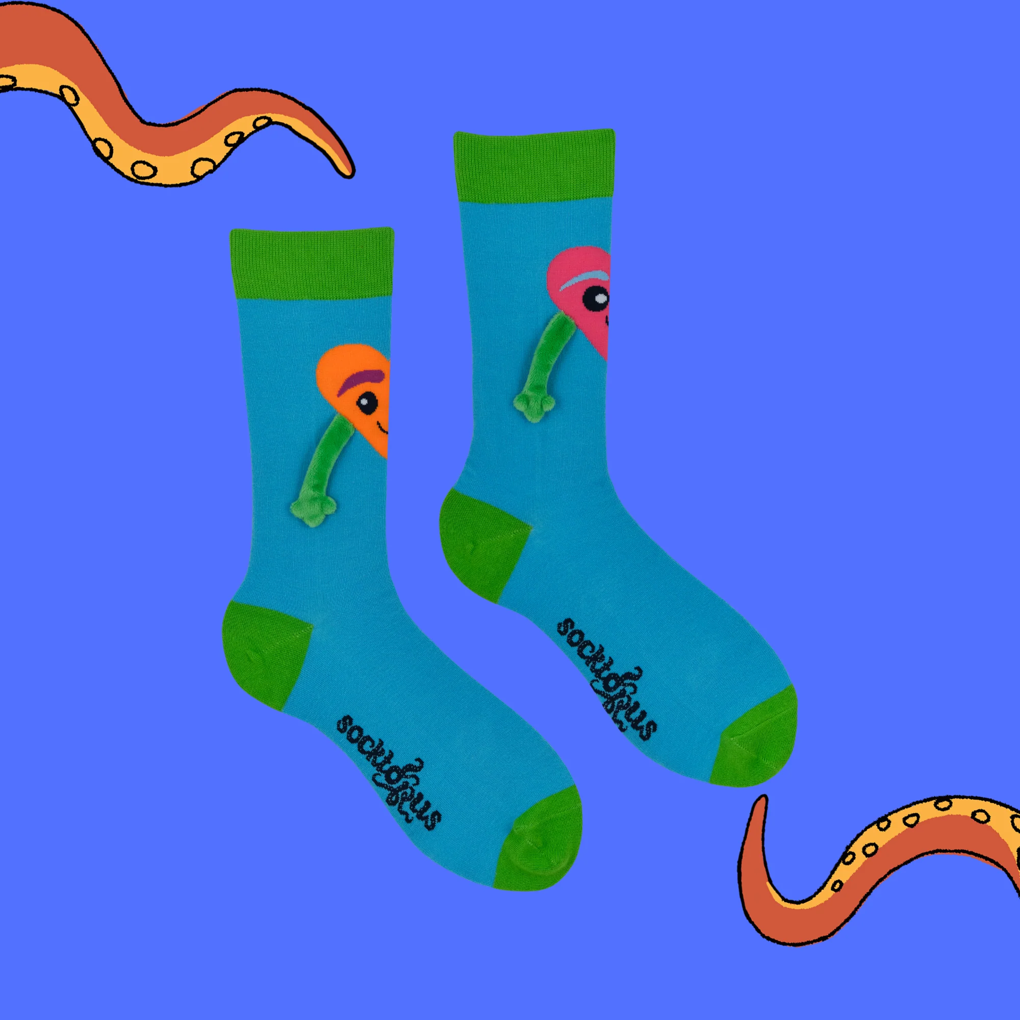 Tender x Socktopus - Magnetic Hands Socks - Image 7
