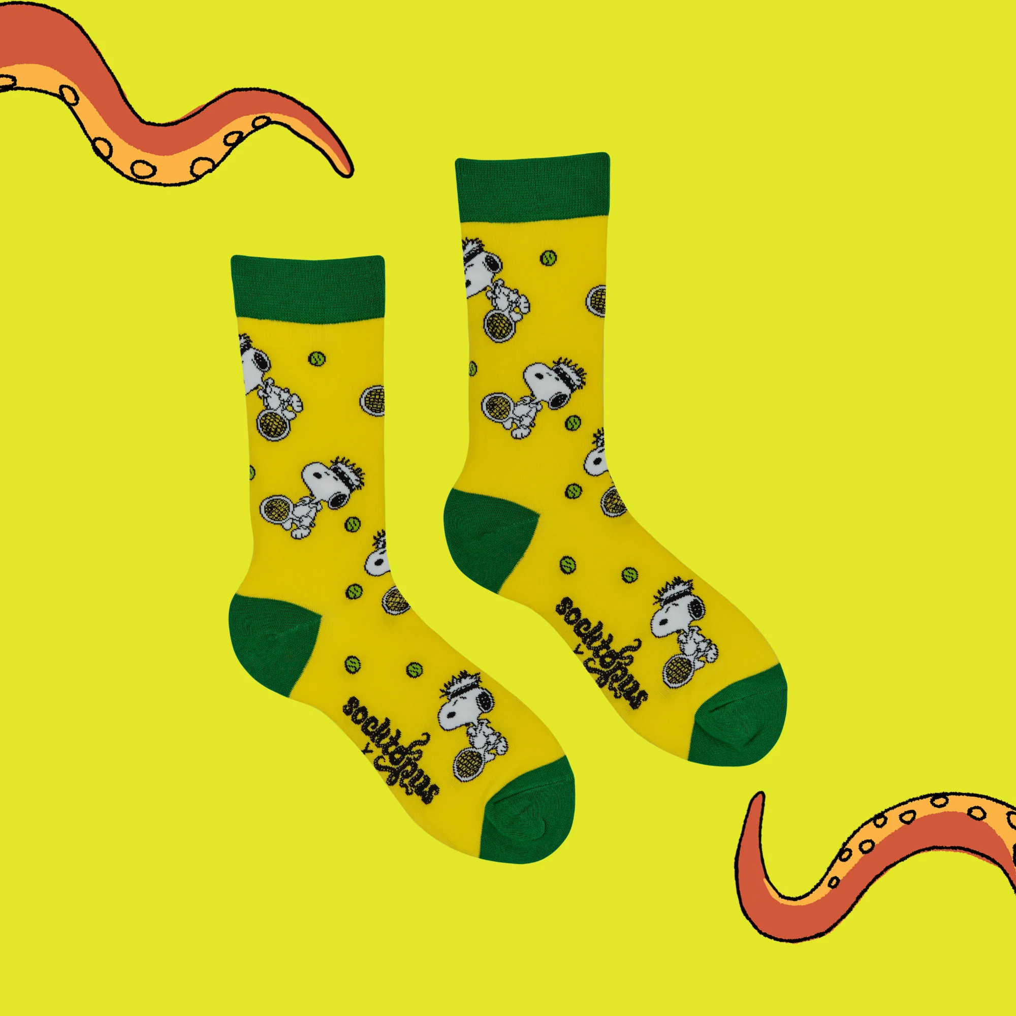 Tennis Snoopy Socks - Peanuts - Image 3