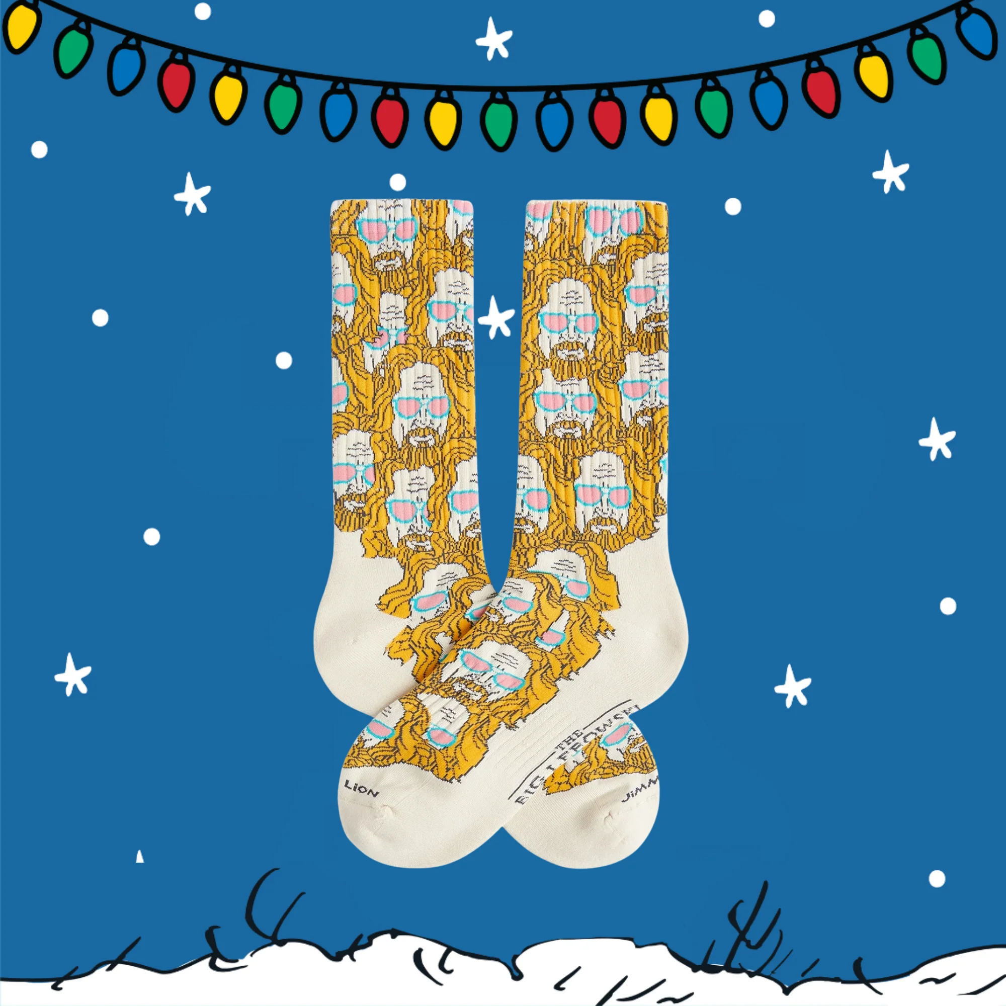 The Big Lebowski - The Dude Athletic Socks - Image 2