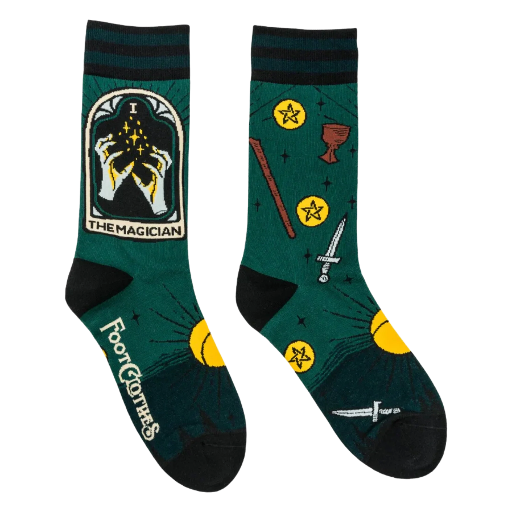 The Magician Tarot Nouveau Crew Socks