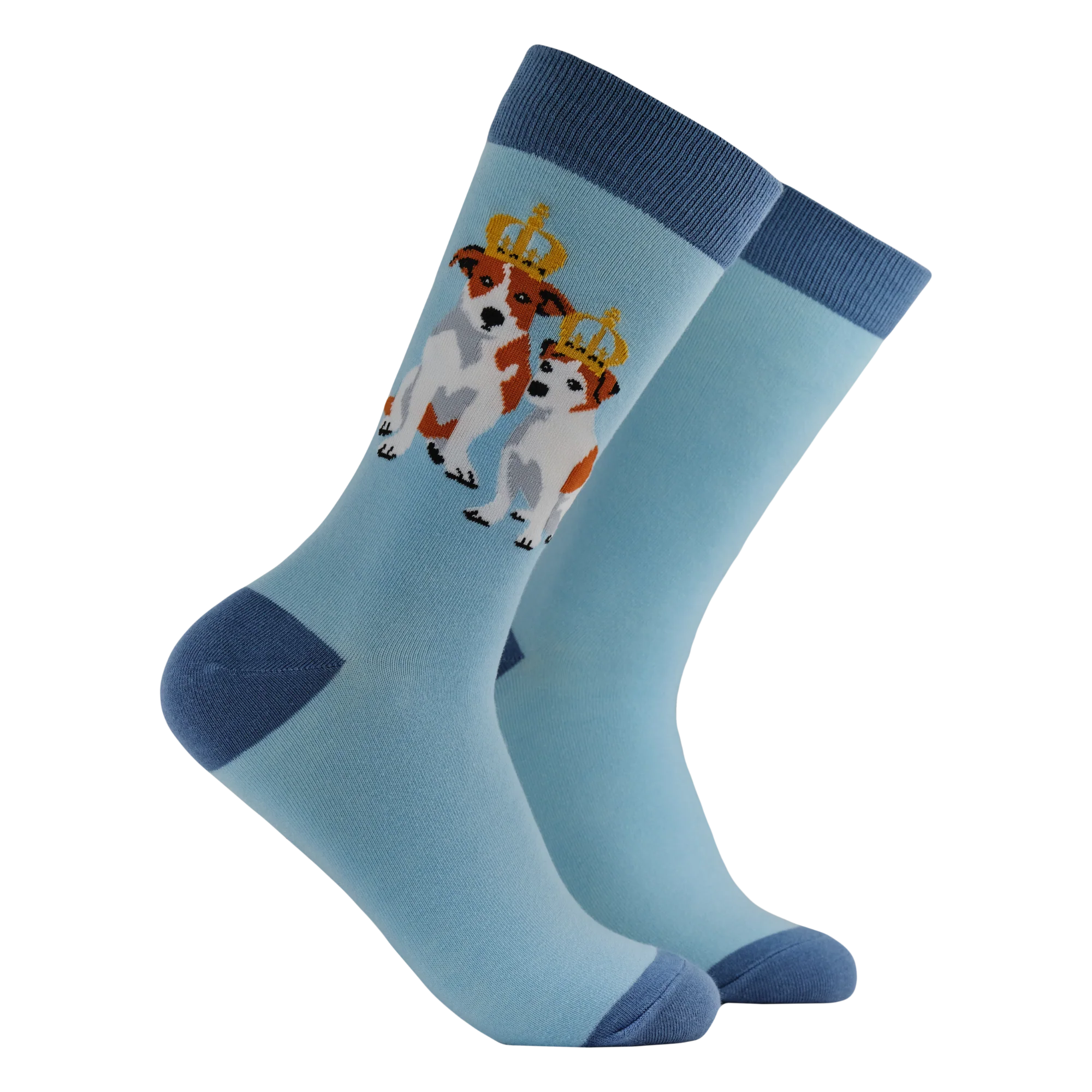 Jack Russell Terrier Socks - The Royal Couple
