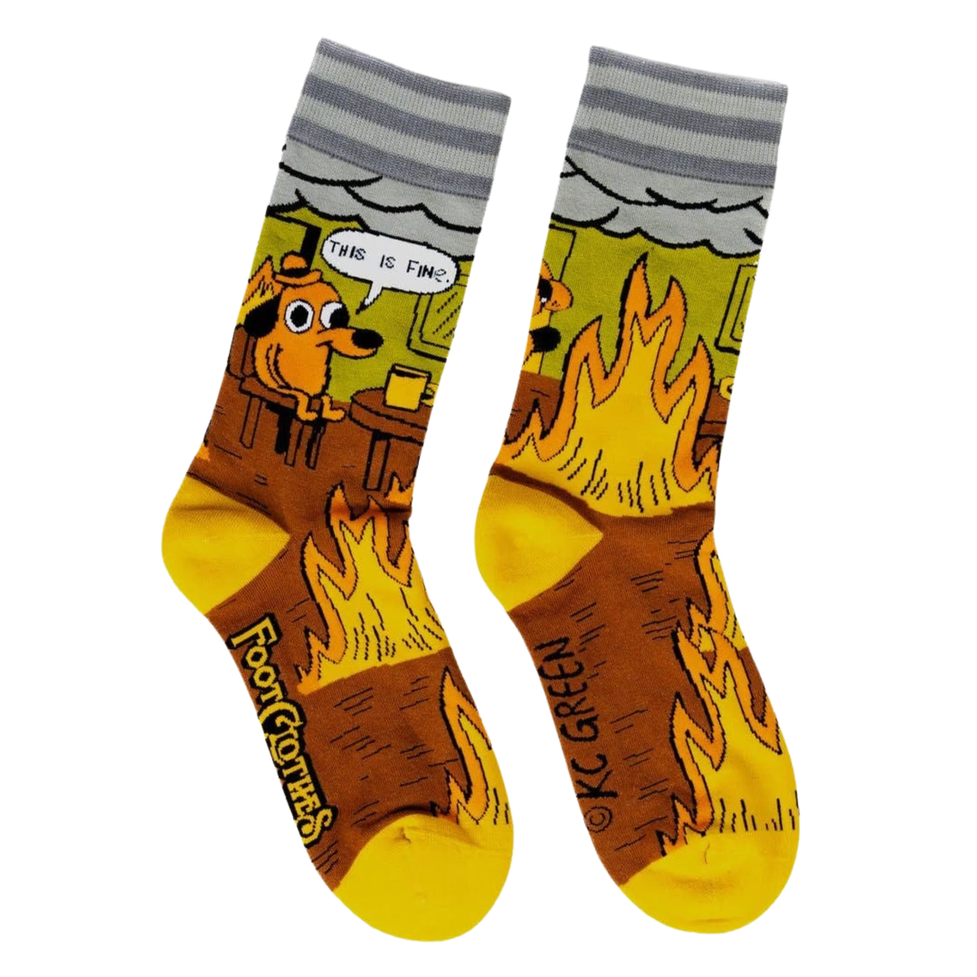 This is Fine: Also, Not Fine. Socks