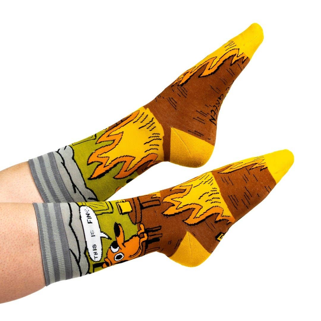 This is Fine: Also, Not Fine. Socks - Image 8