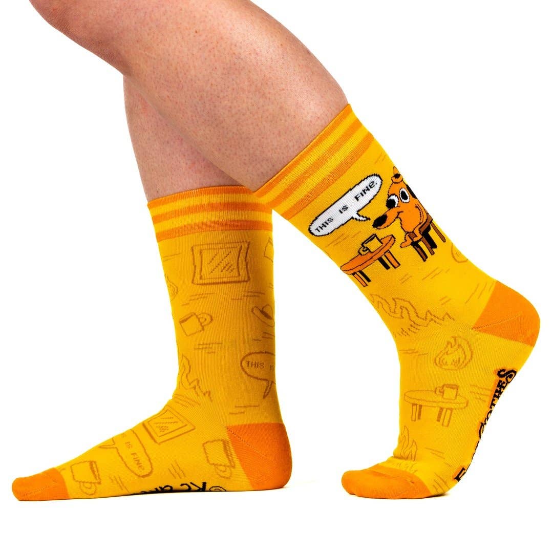 This is Fine: Iconic Edition Socks - Image 3