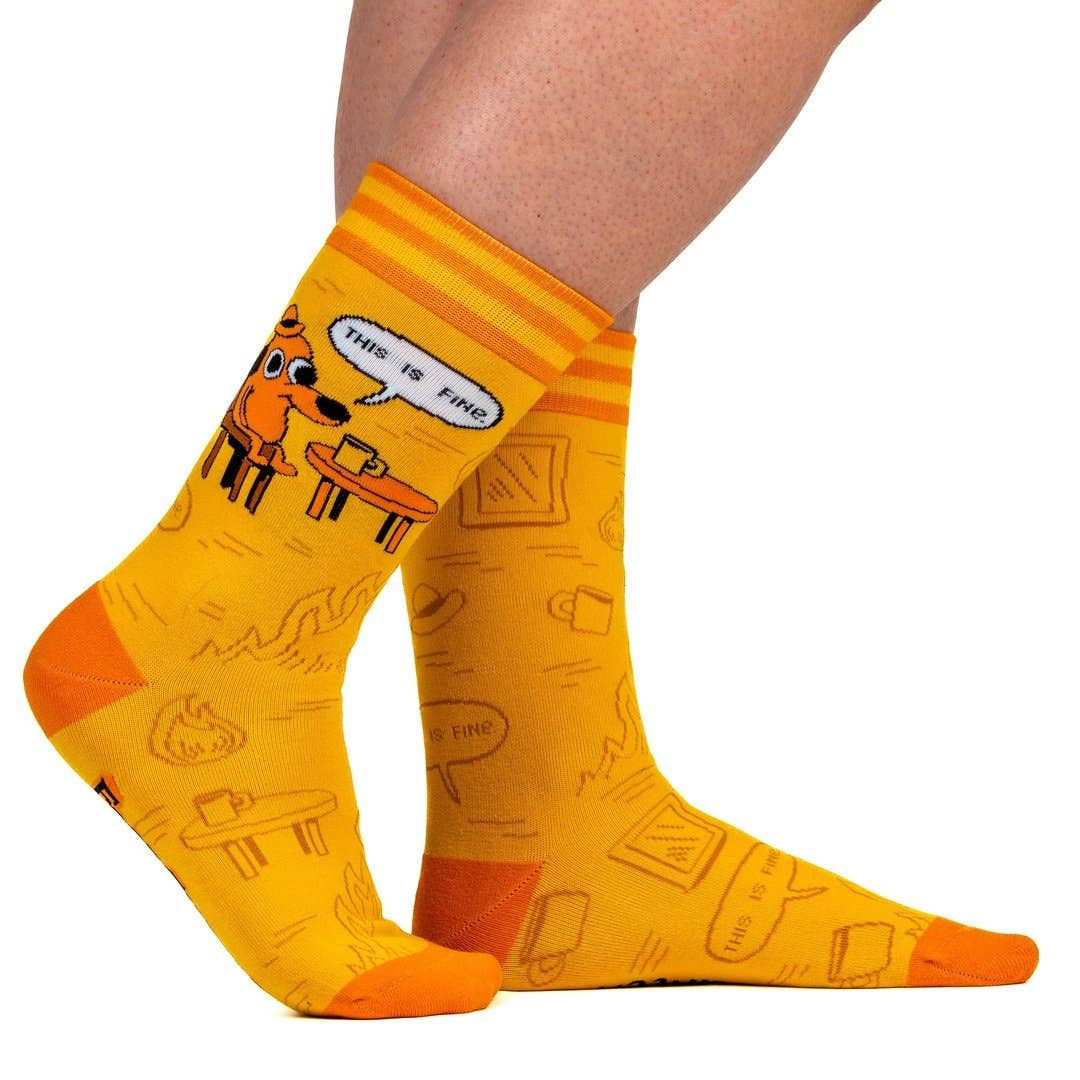 This is Fine: Iconic Edition Socks - Image 4
