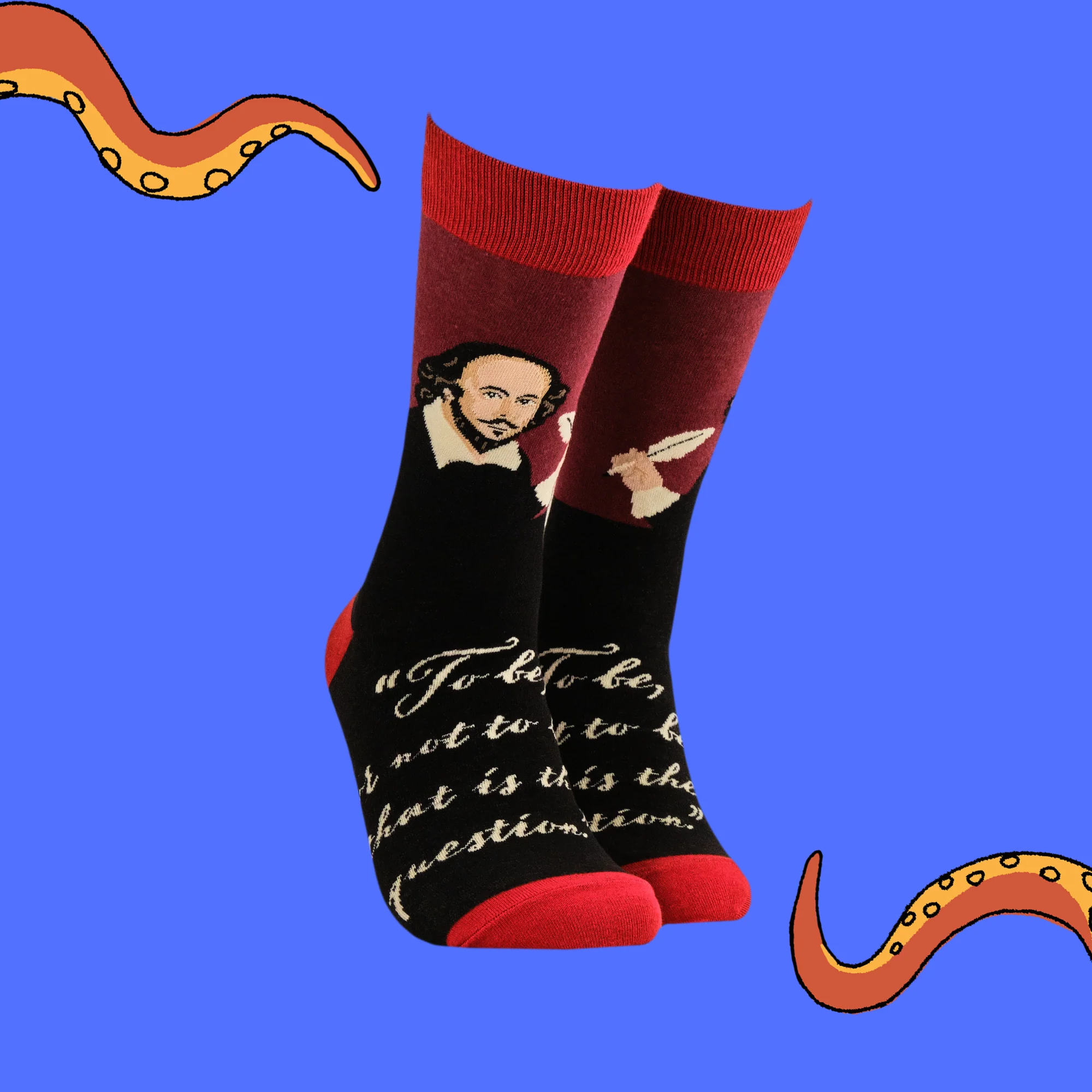 William Shakespeare Socks - To Be or Not To Be - RSC - Image 3