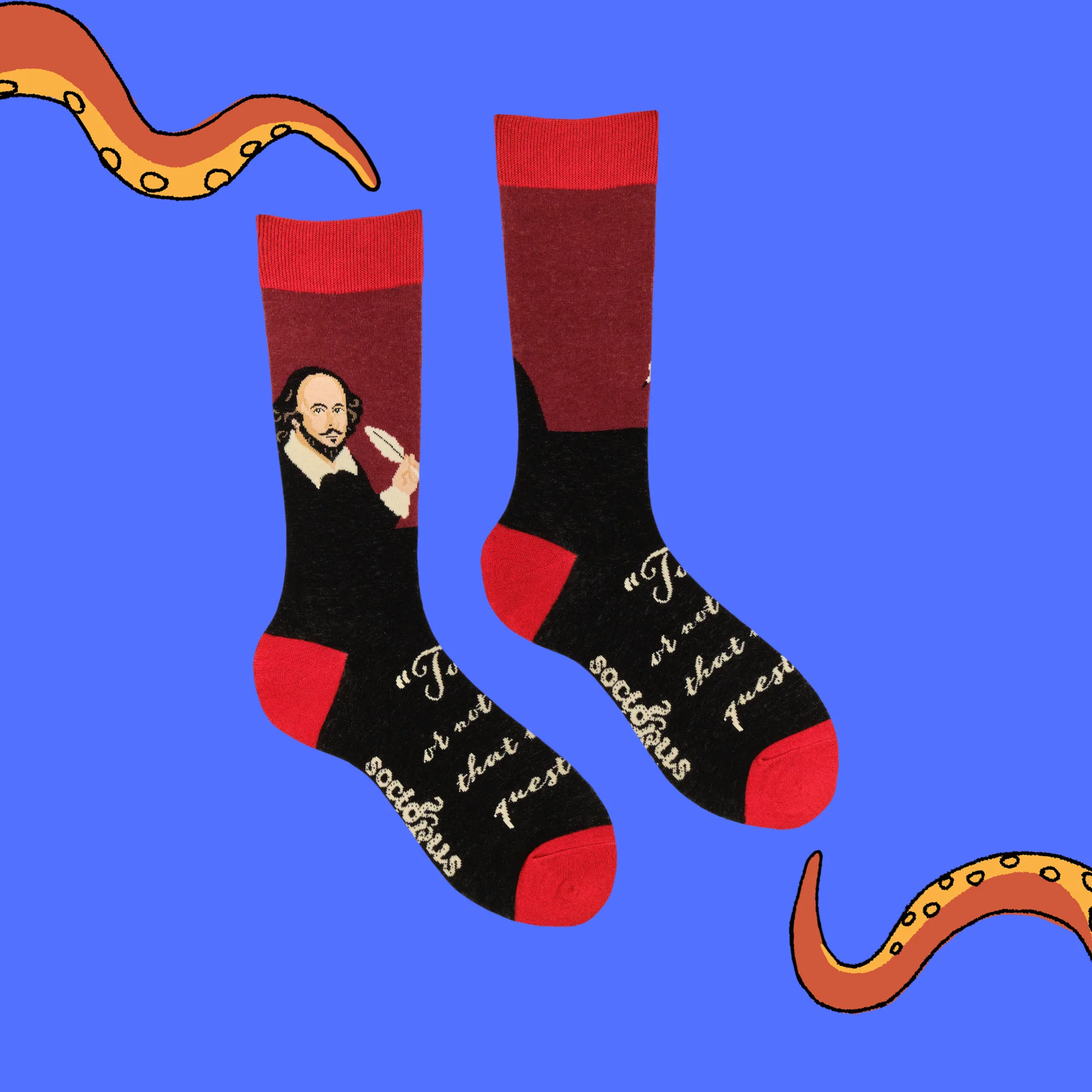 William Shakespeare Socks - To Be or Not To Be - RSC - Image 4