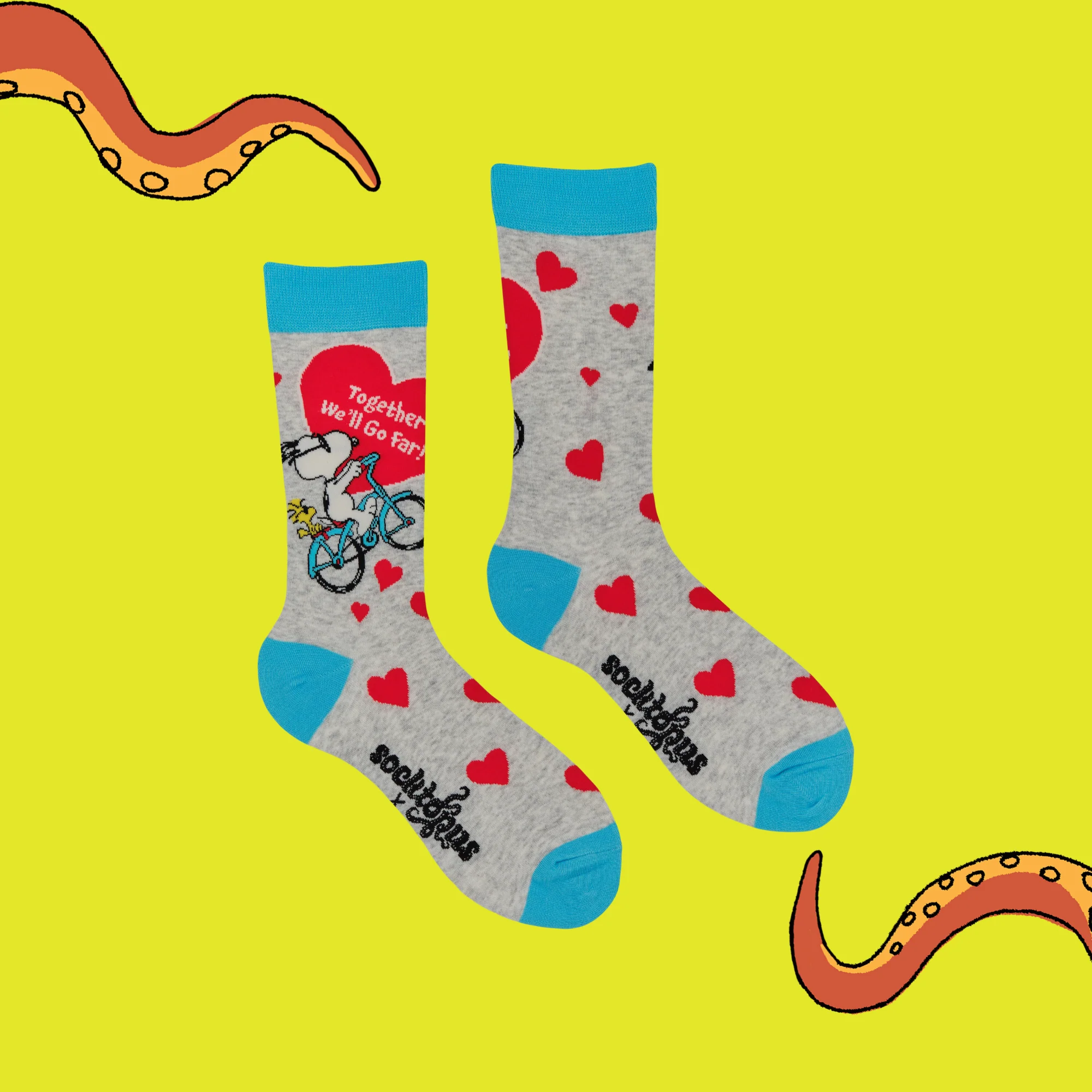 Together We Will Go Far Socks - Peanuts - Image 3