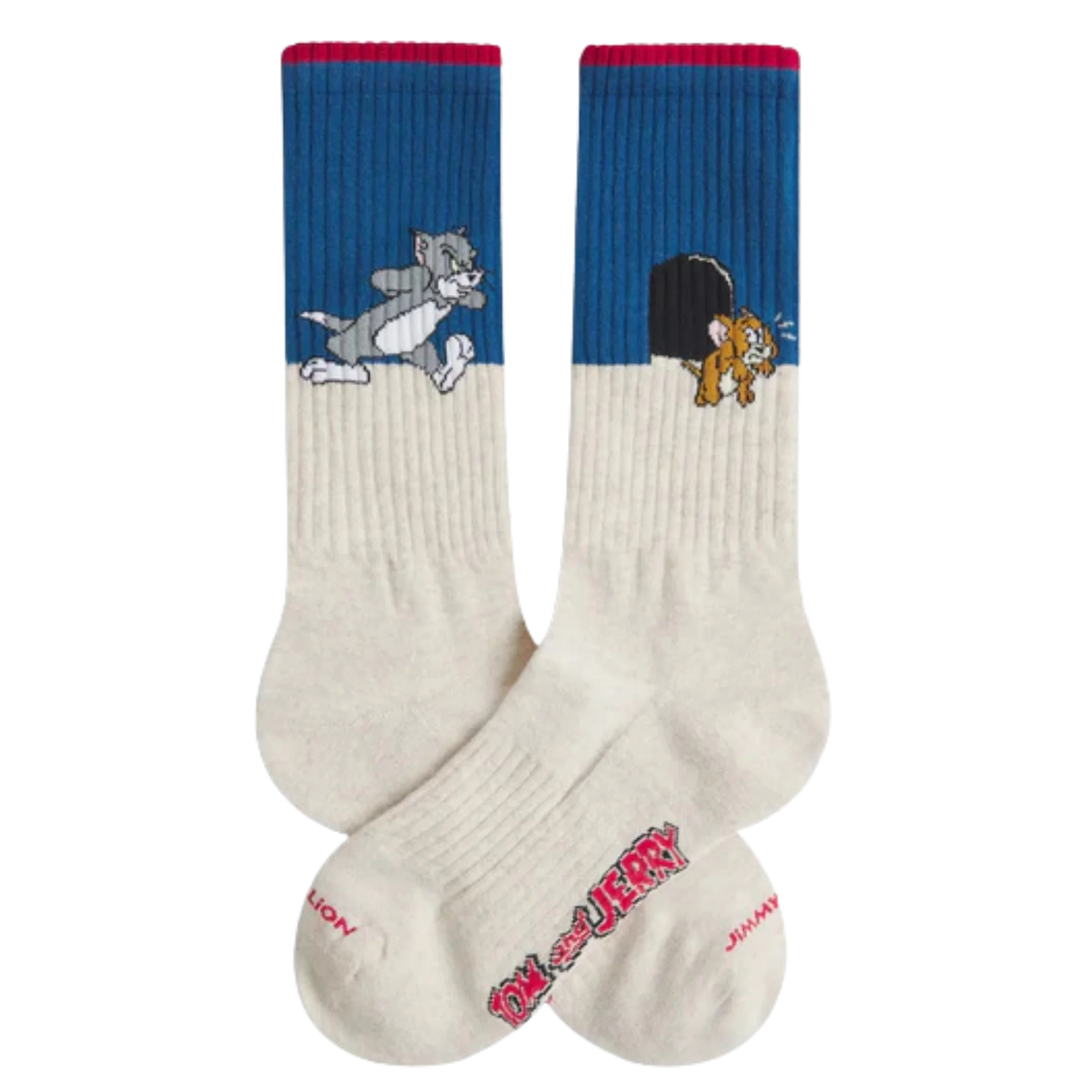 Tom and Jerry Mouse Door Athletic Socks