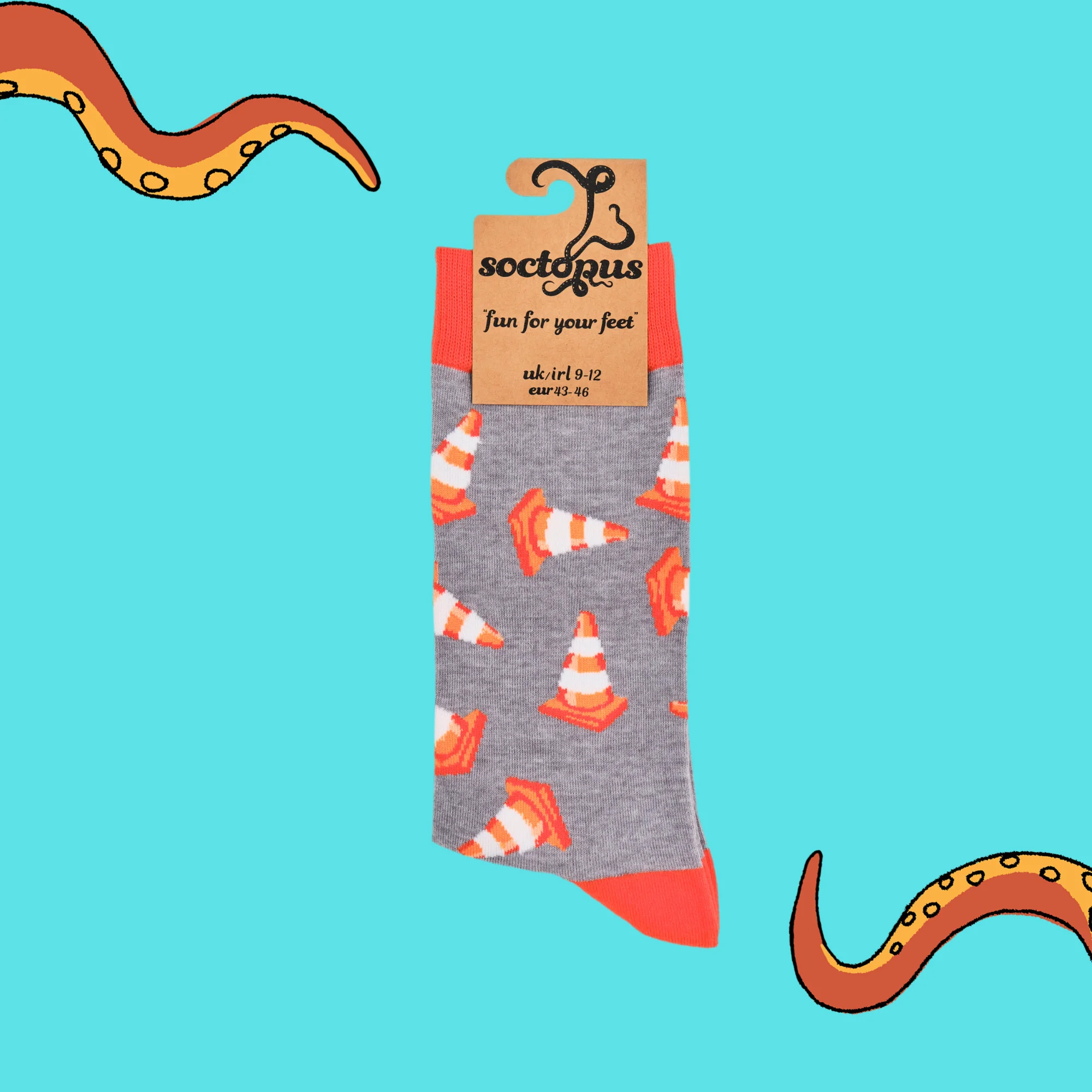 Traffic Cone Socks - Road Works - Image 4