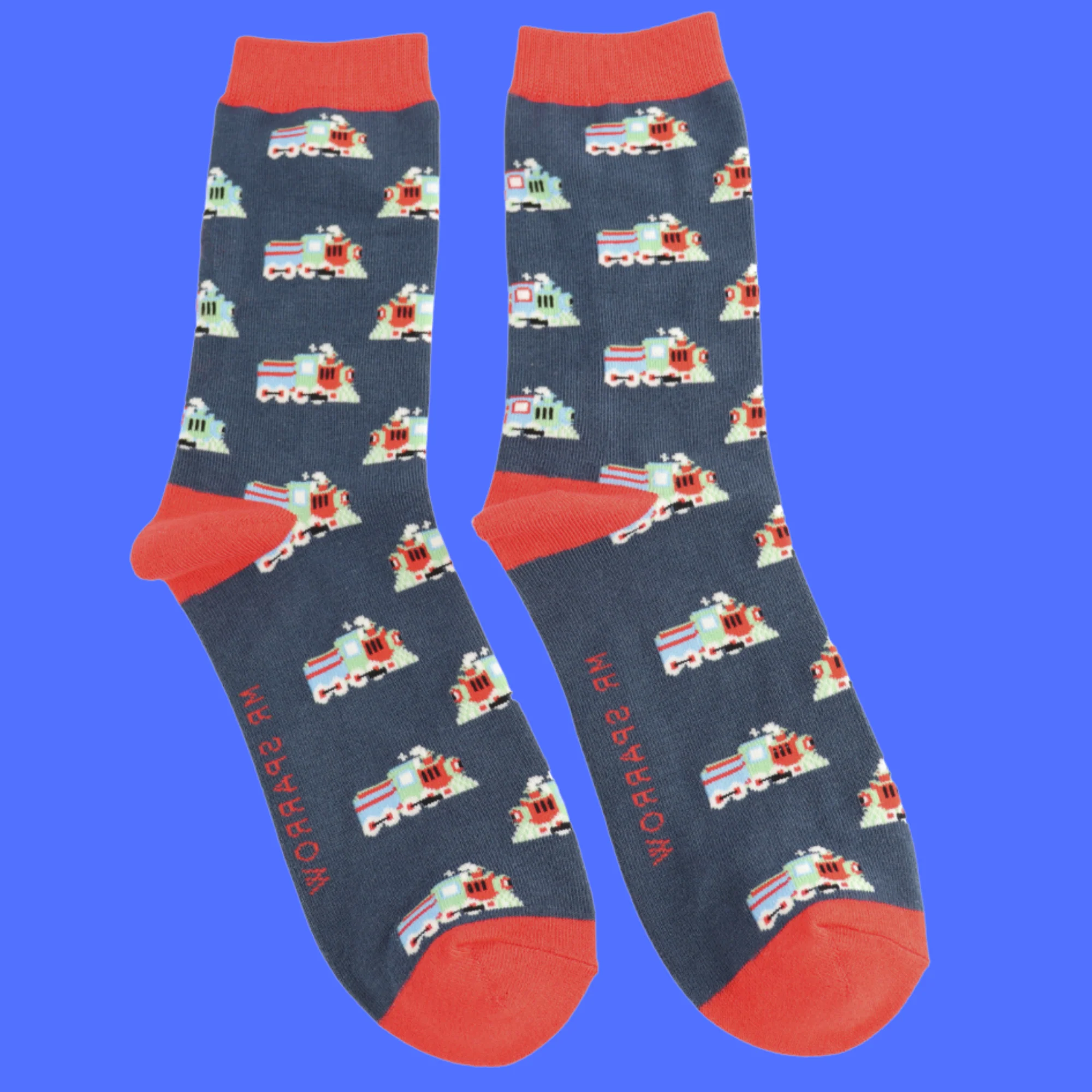 Bamboo Socks - Trains - Miss Sparrow - Image 2