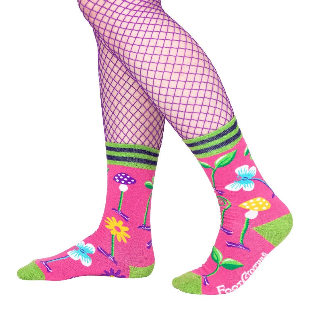 Trippy Clippies Crew Socks - Image 3