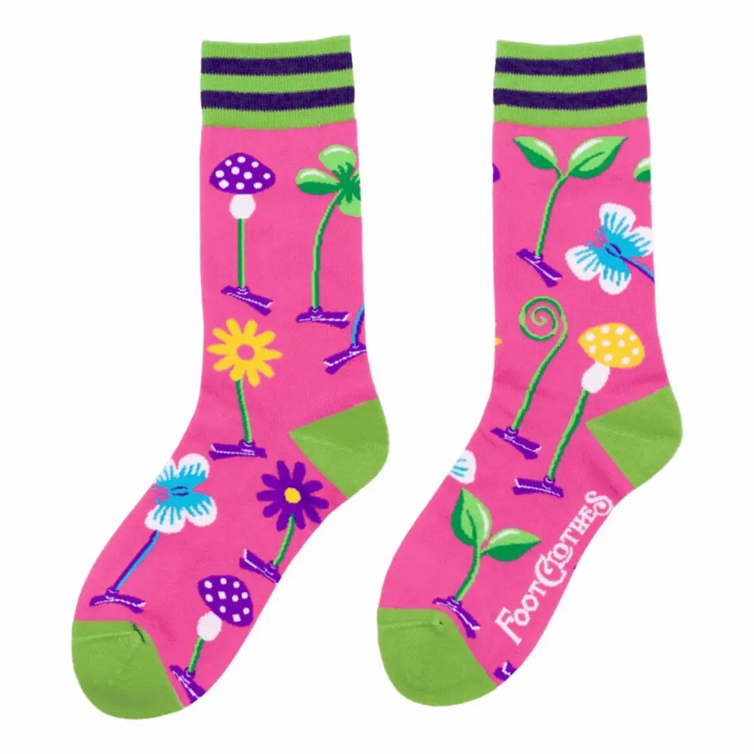 Trippy Clippies Crew Socks - Image 4