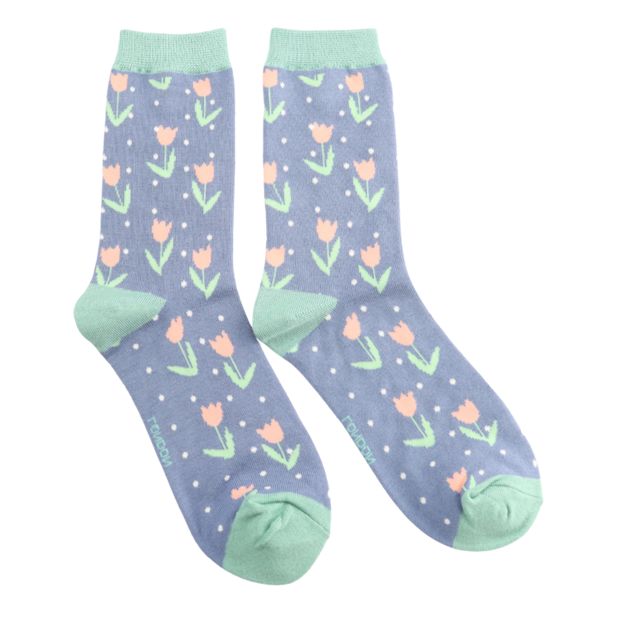 Bamboo Socks - Tulips Spots - Miss Sparrow