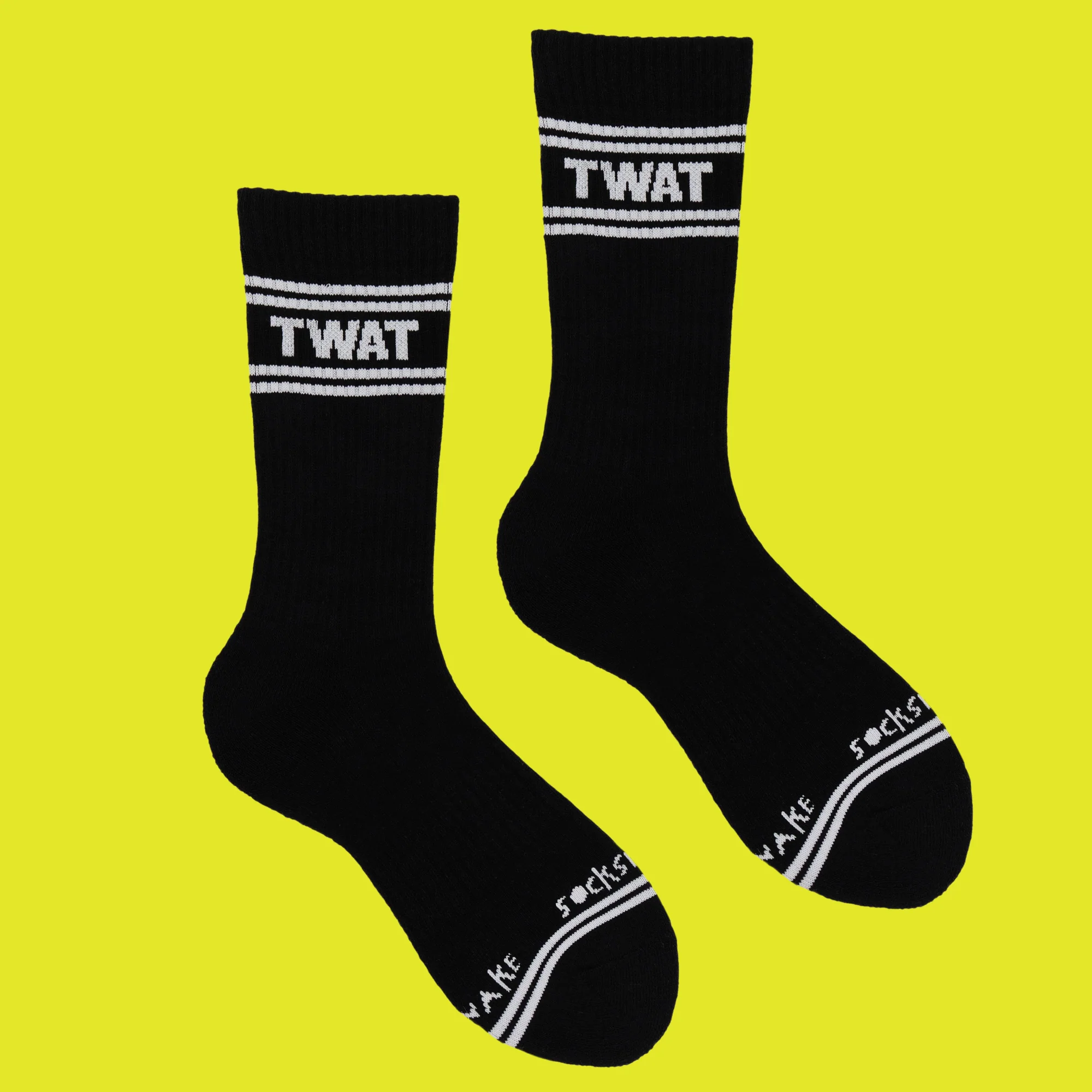 Sweary Sports Socks - Twat - Image 4