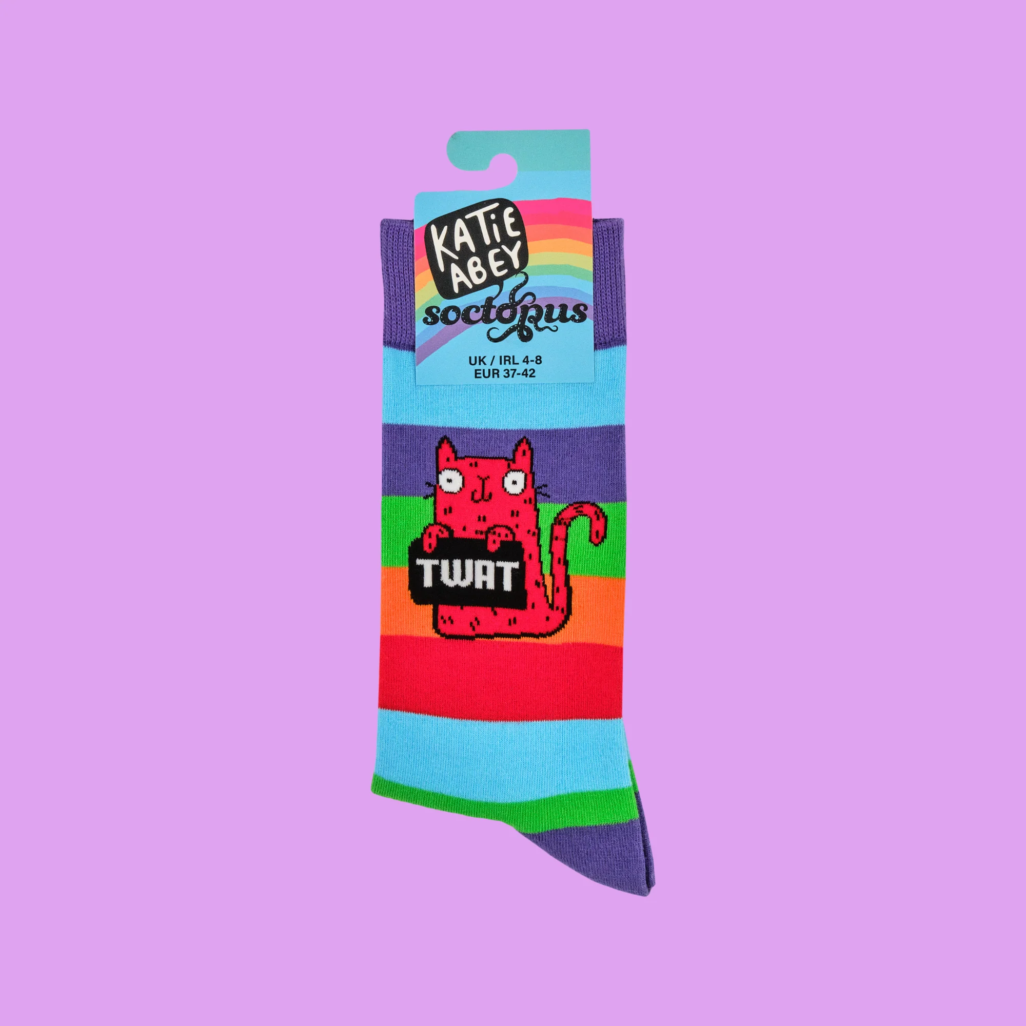 Twat Socks - Socktopus X Katie Abey - Image 4