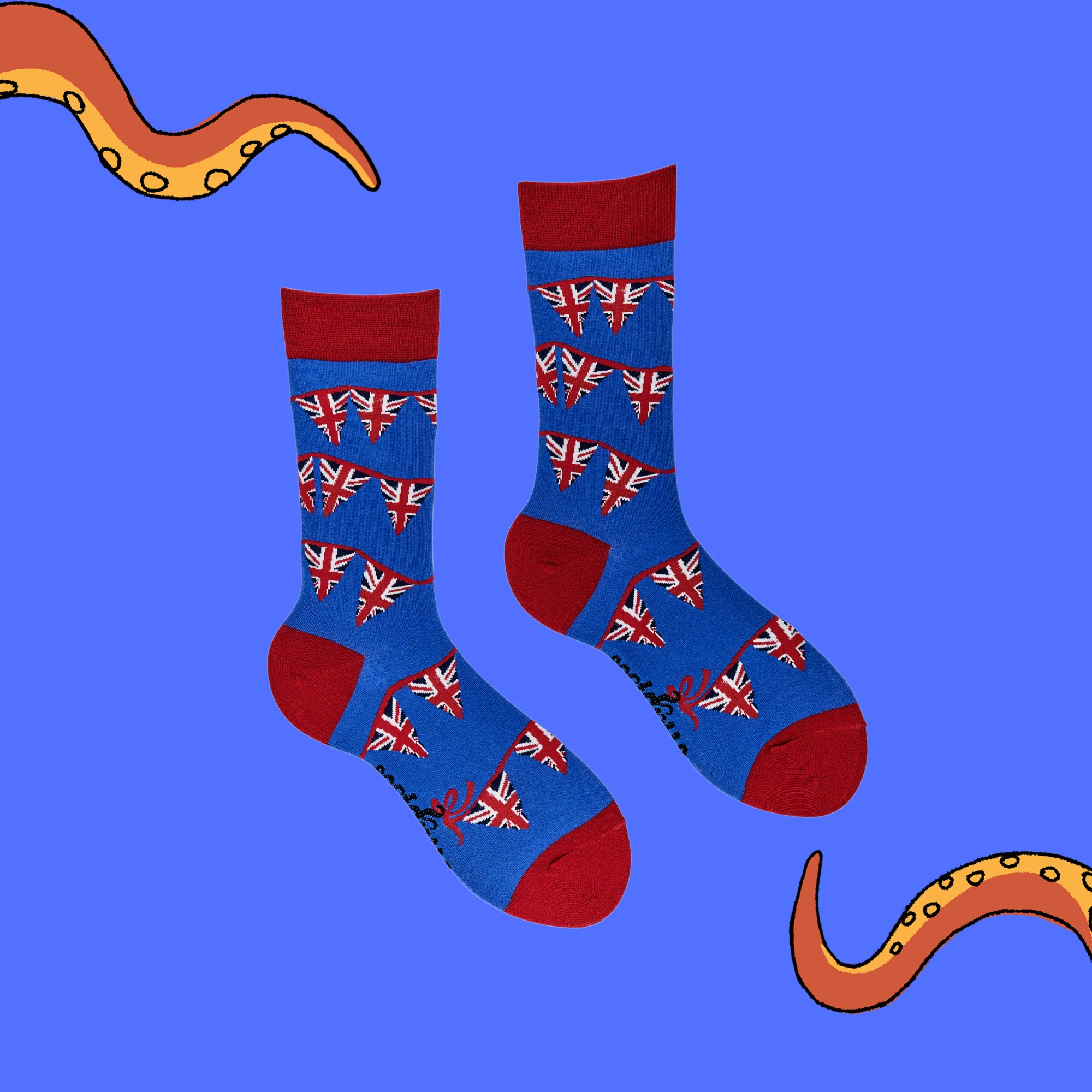 Union Jack Socks - UK Bunting - Image 3