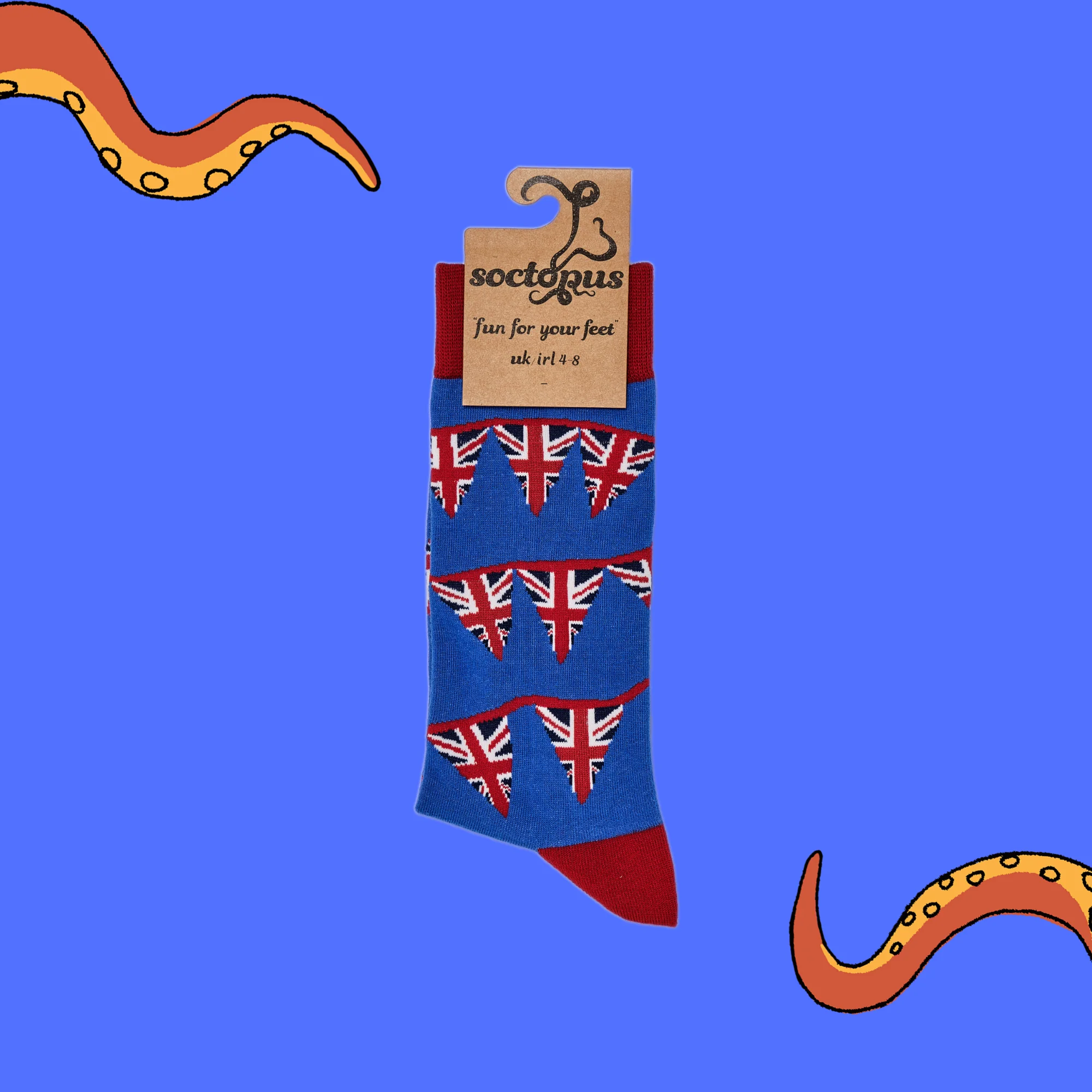 Union Jack Socks - UK Bunting - Image 4