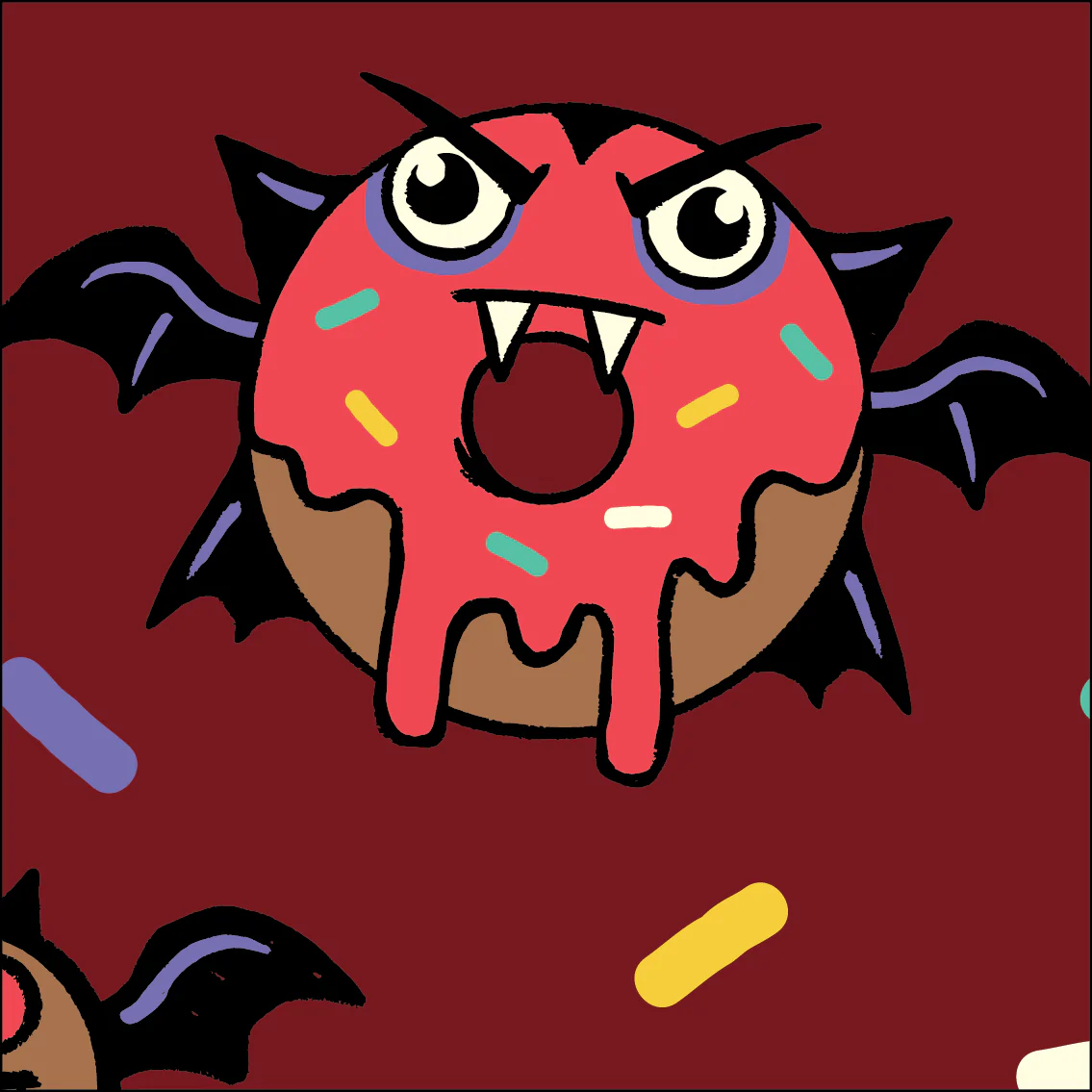 Vampire Donut Socks - Image 5