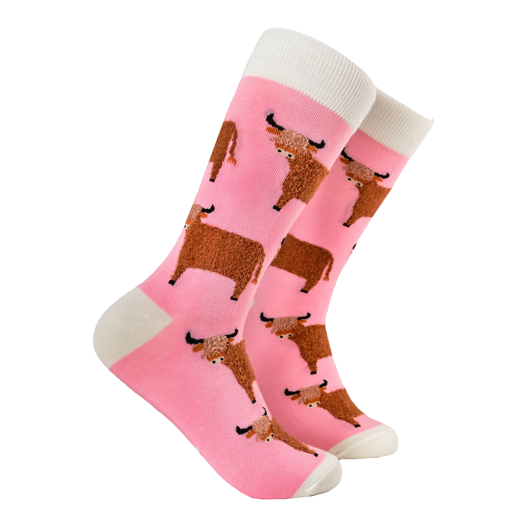 Bamboo Socks - Wee Hairy Coo Highland Cow - Image 4