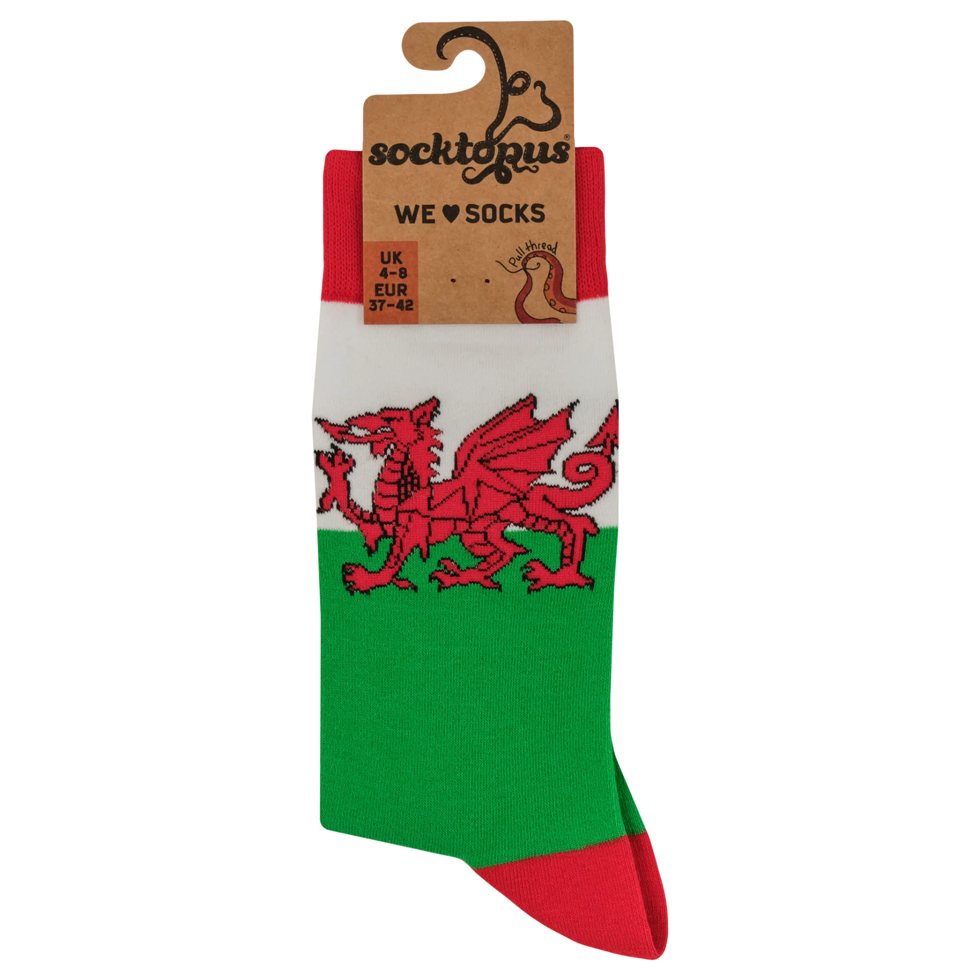 Welsh Flag Socks - Image 6