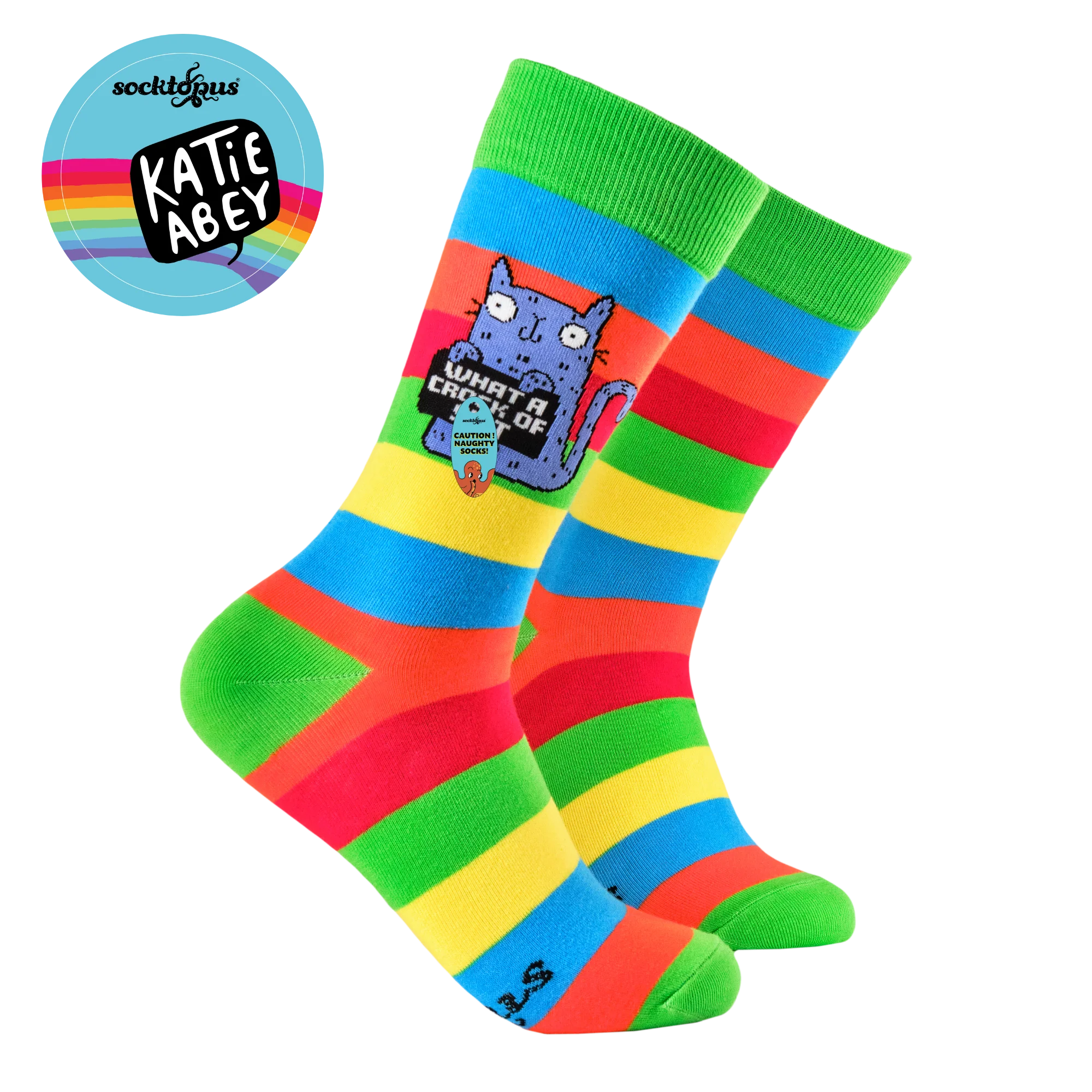 What a Crock of Shit Socks - Socktopus x Katie Abey