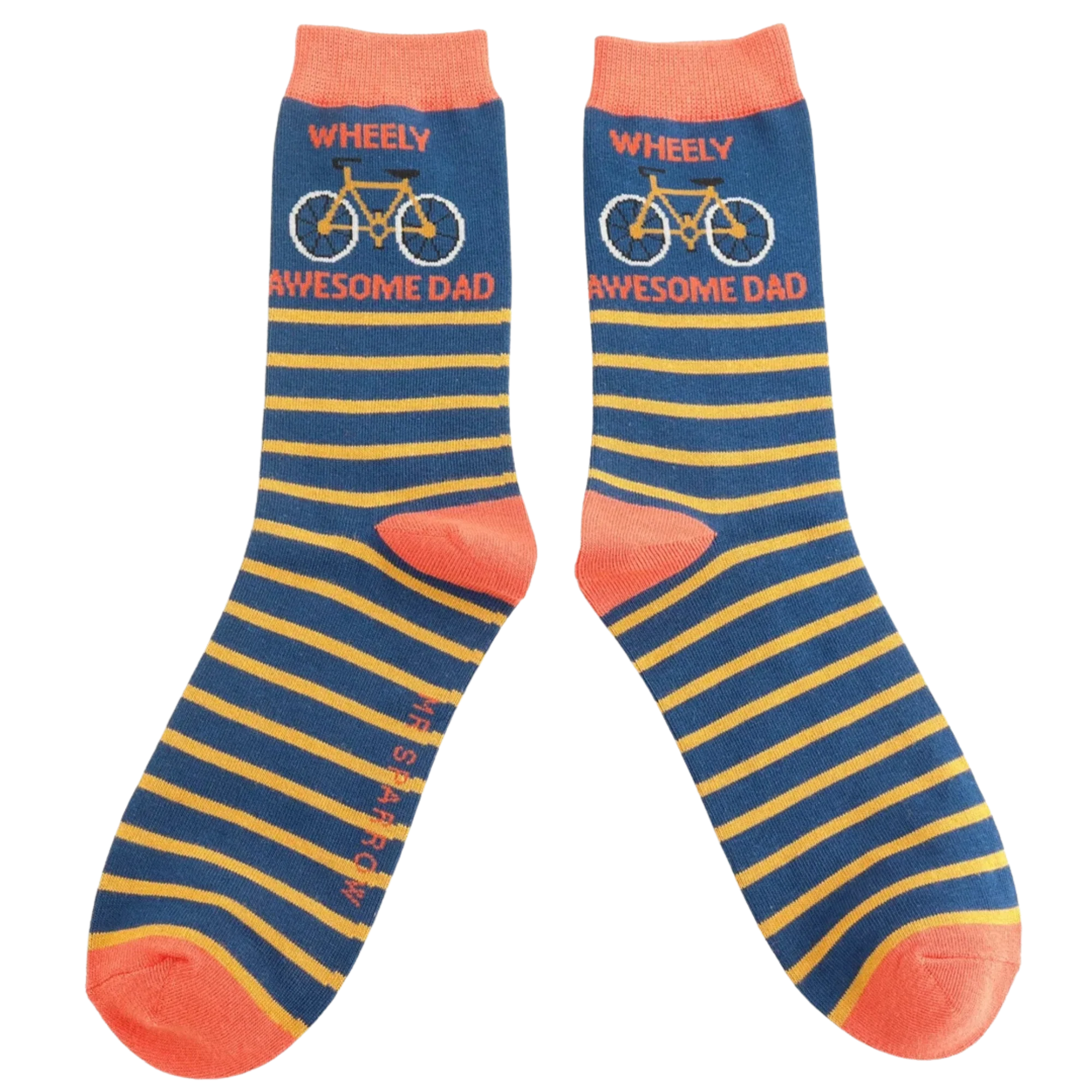 Bamboo Socks - Wheely Awesome Dad - Miss Sparrow