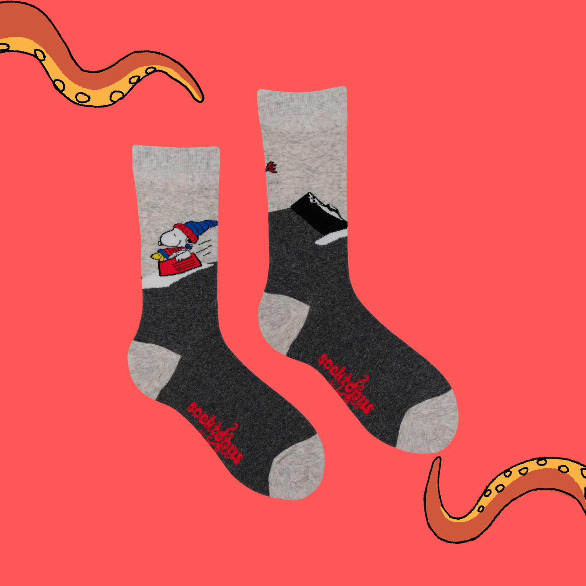 Woah No Brakes Socks - Peanuts - Image 3