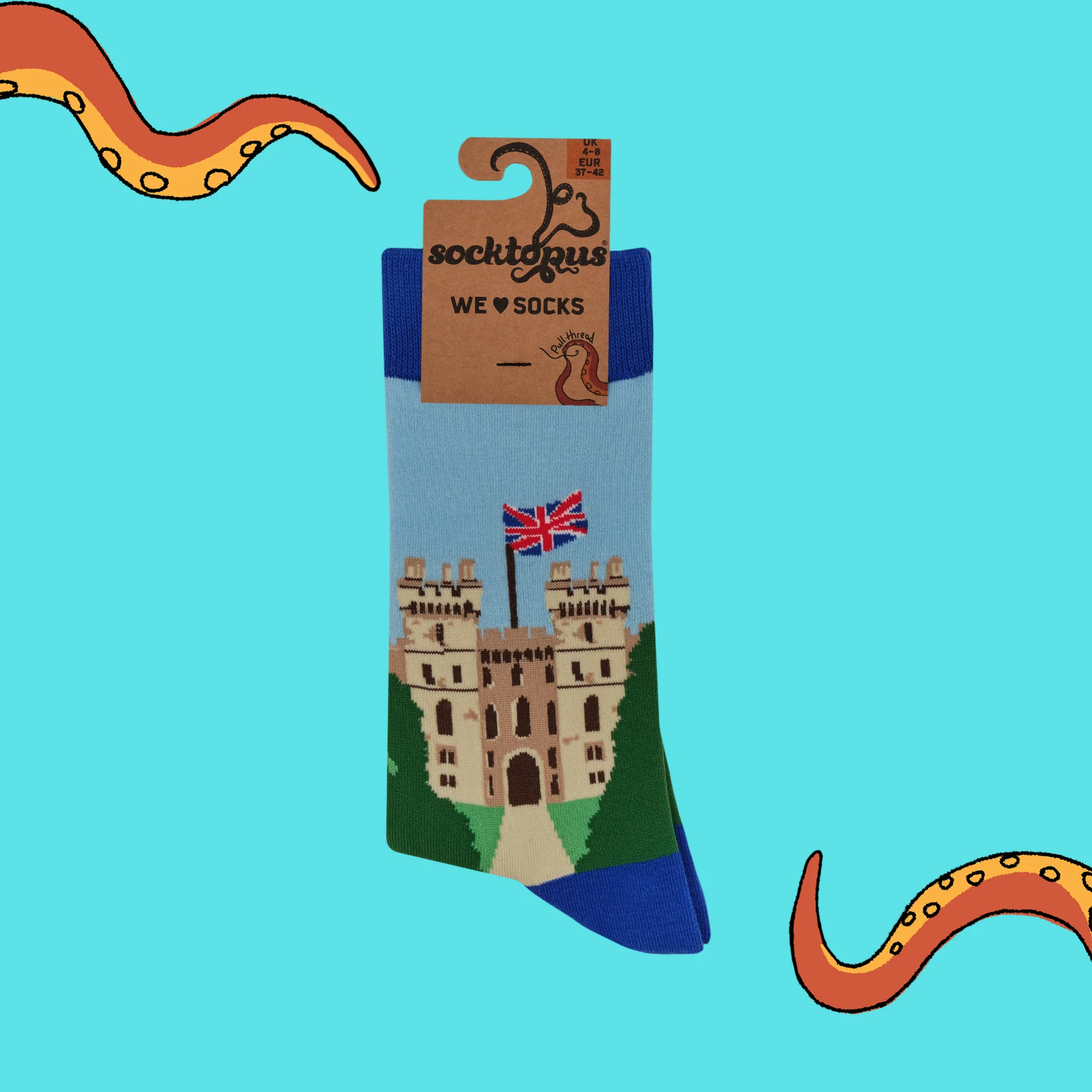 Windsor Castle Socks - Image 4