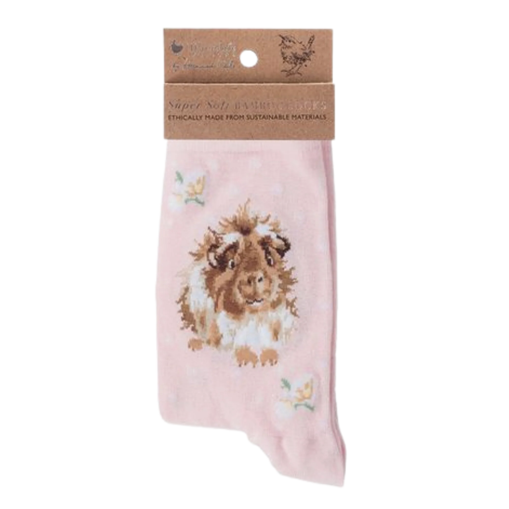 Guinea Pig Bamboo Socks - Grinny Pig