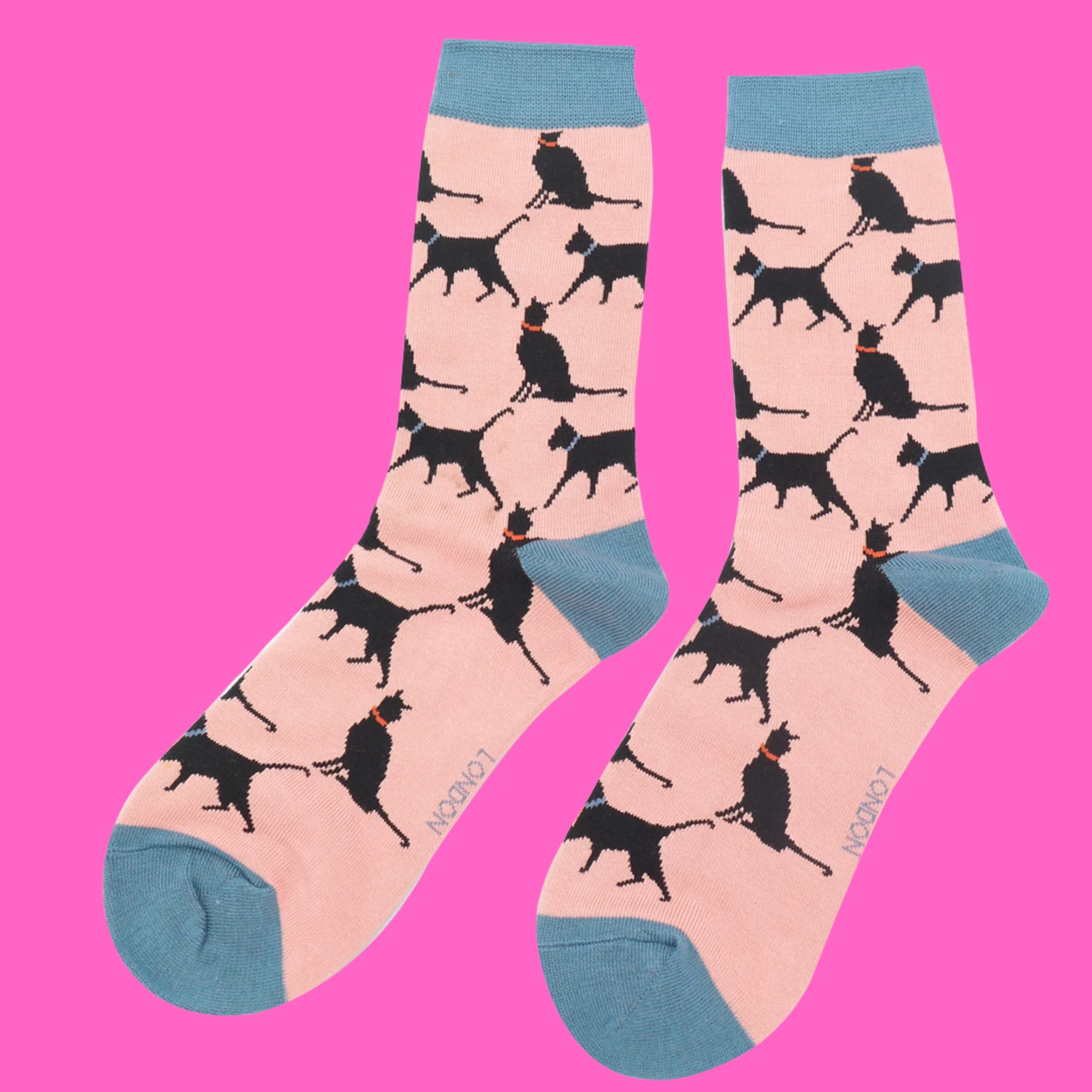 Lucky Cats Bamboo Socks - Miss Sparrow - Image 2