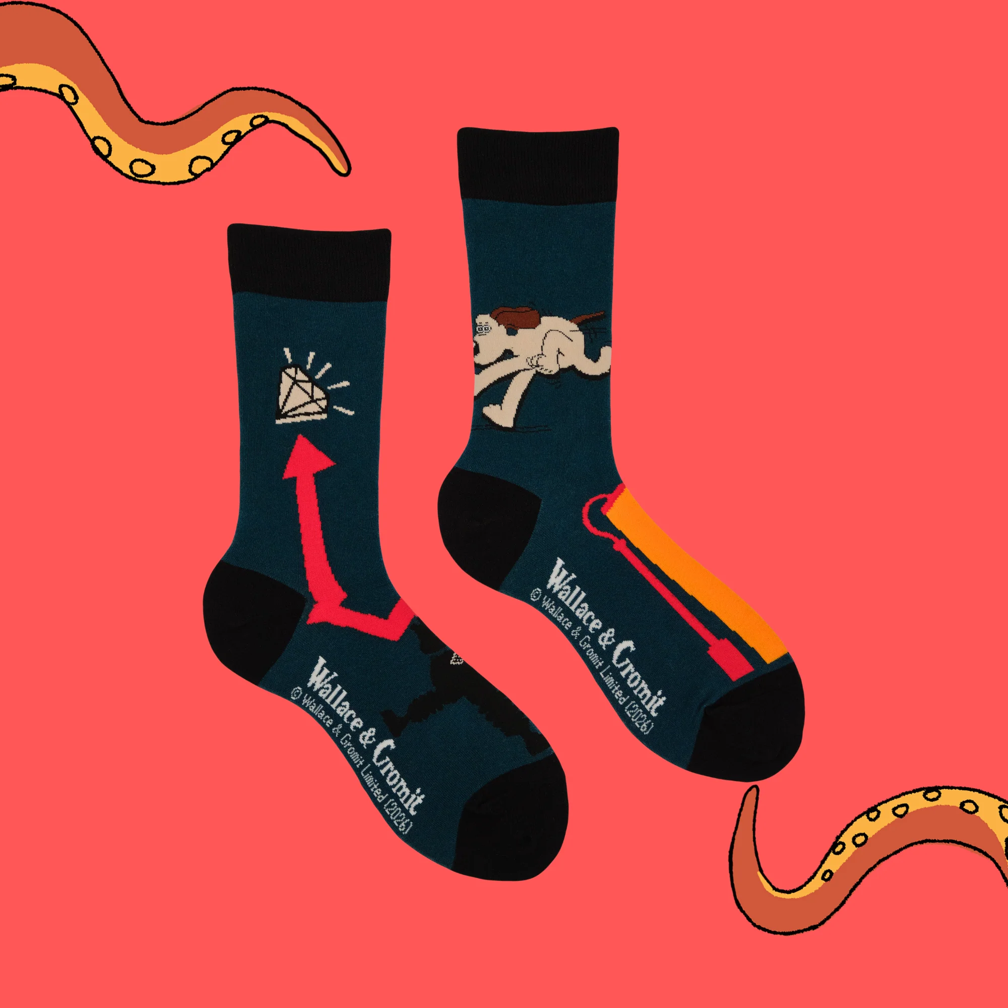 Wrong Trousers Socks - Wallace and Gromit - Image 3