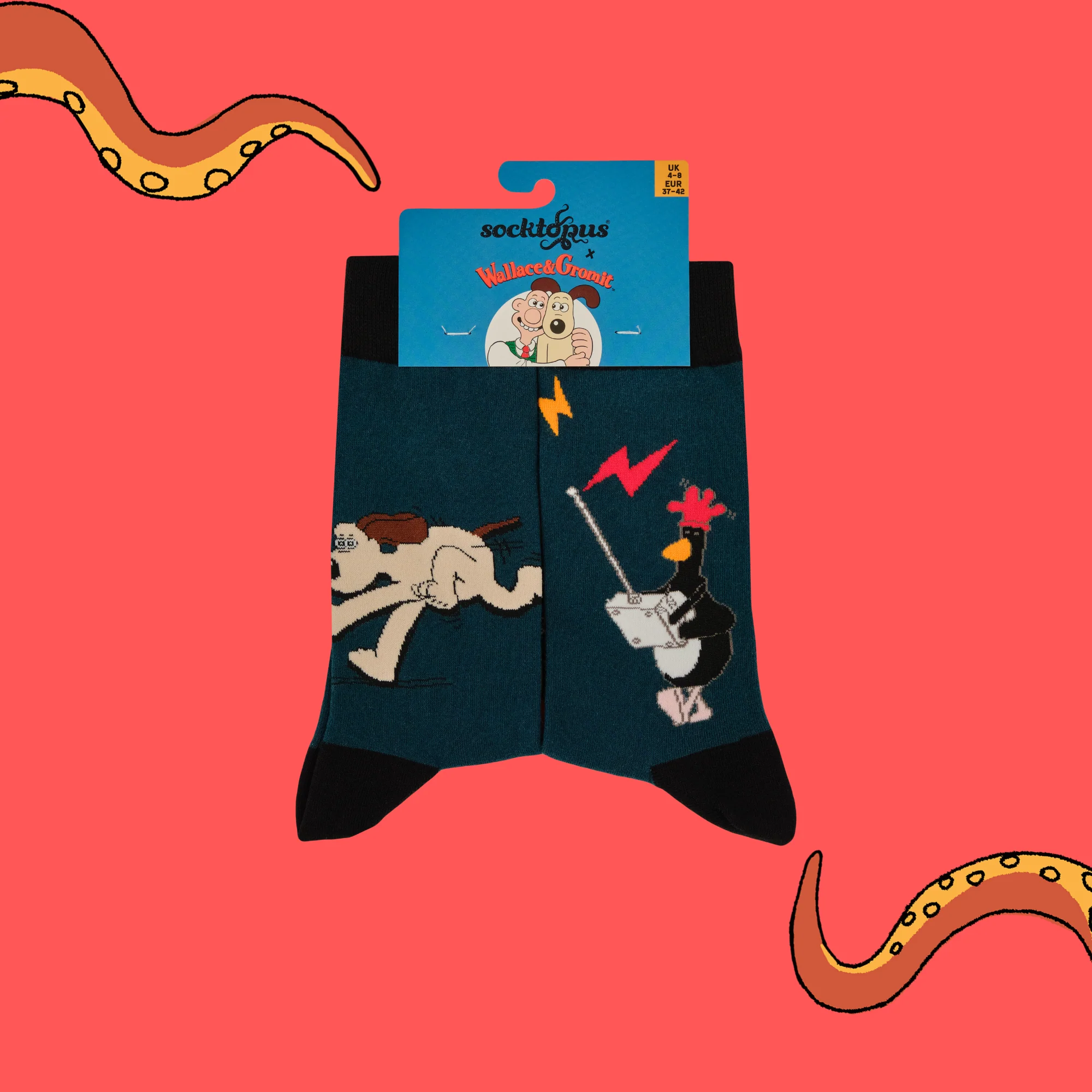 Wrong Trousers Socks - Wallace and Gromit - Image 4