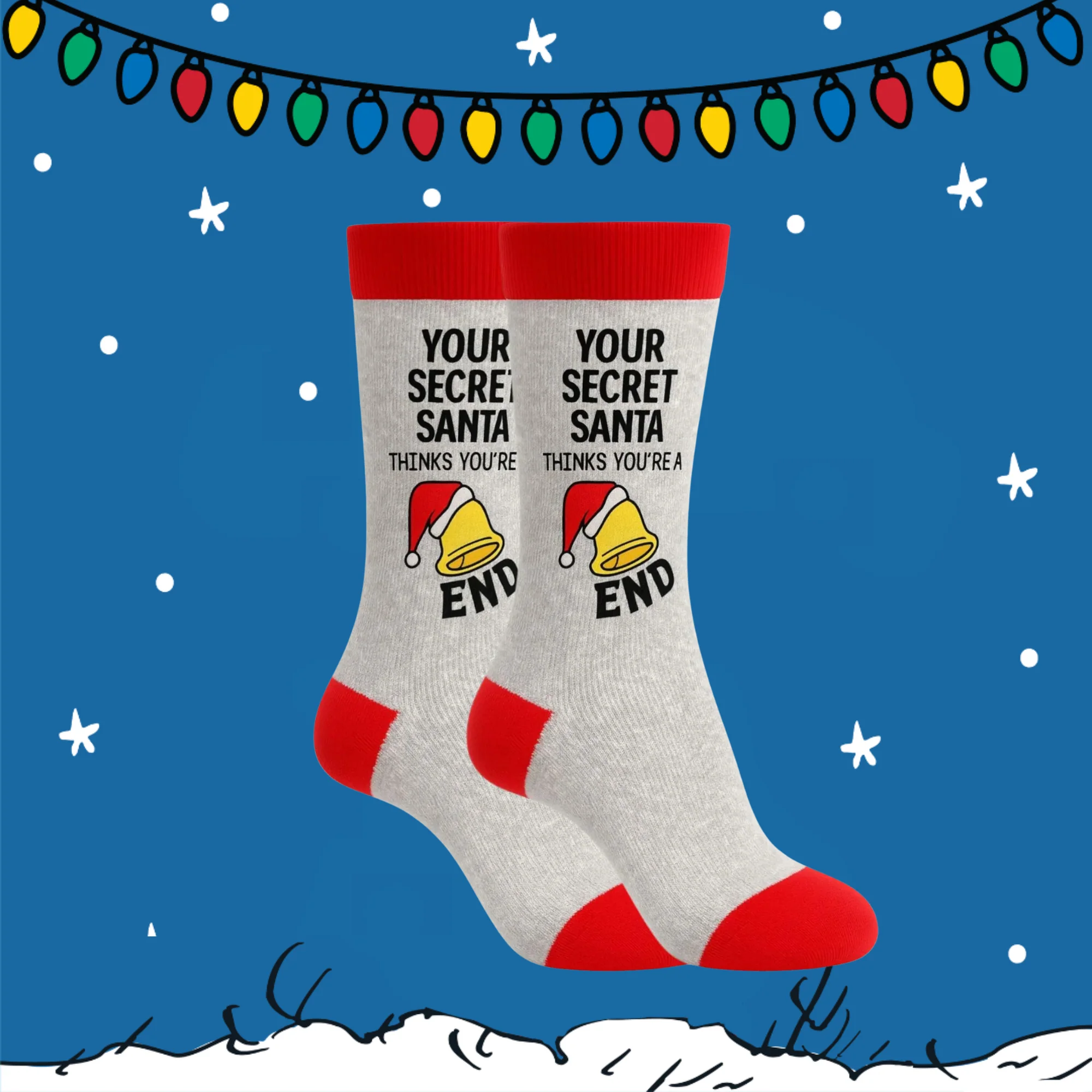 Your Secret Santa thinks you're a B**lend Socks - Image 2