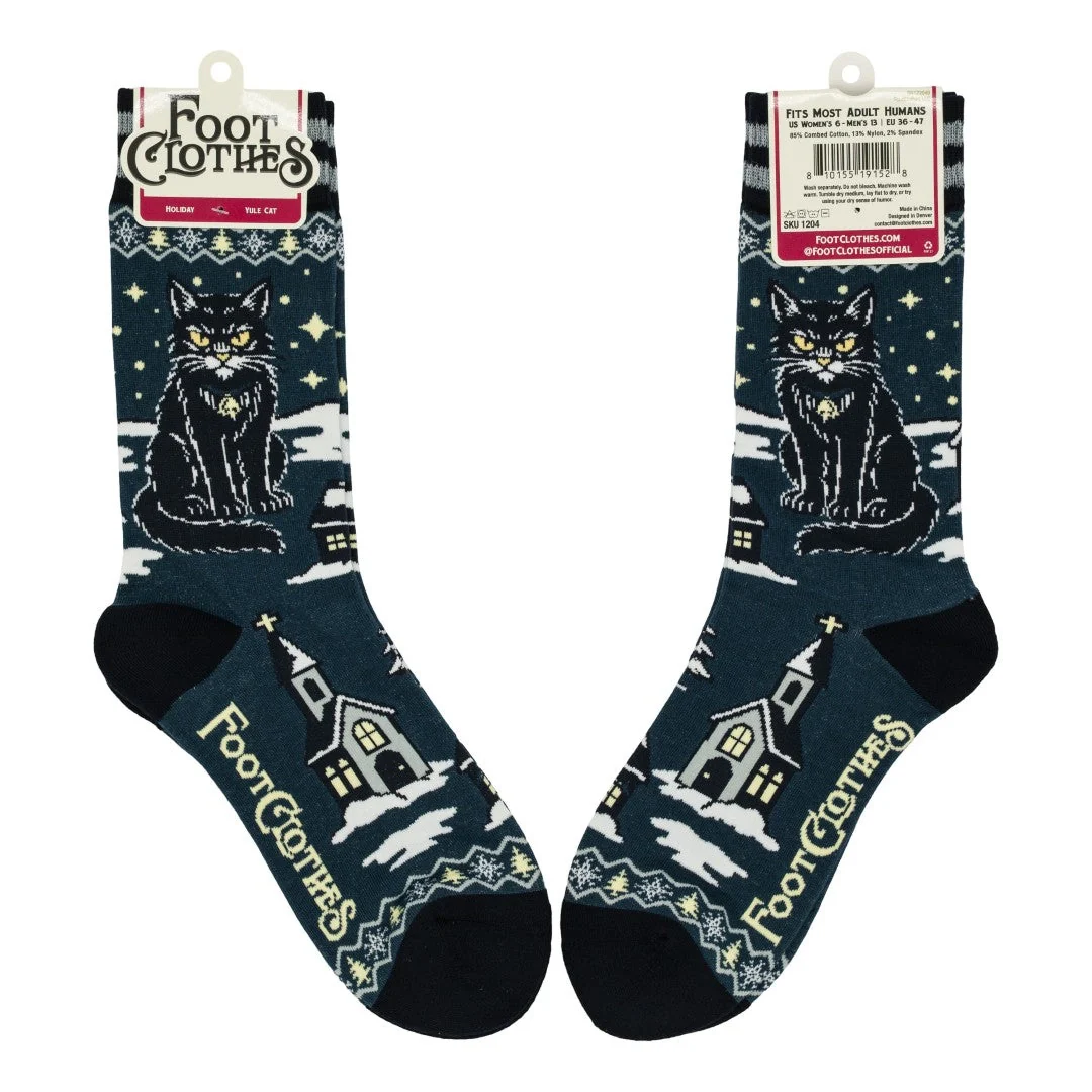 Yule Cat Socks - Image 3