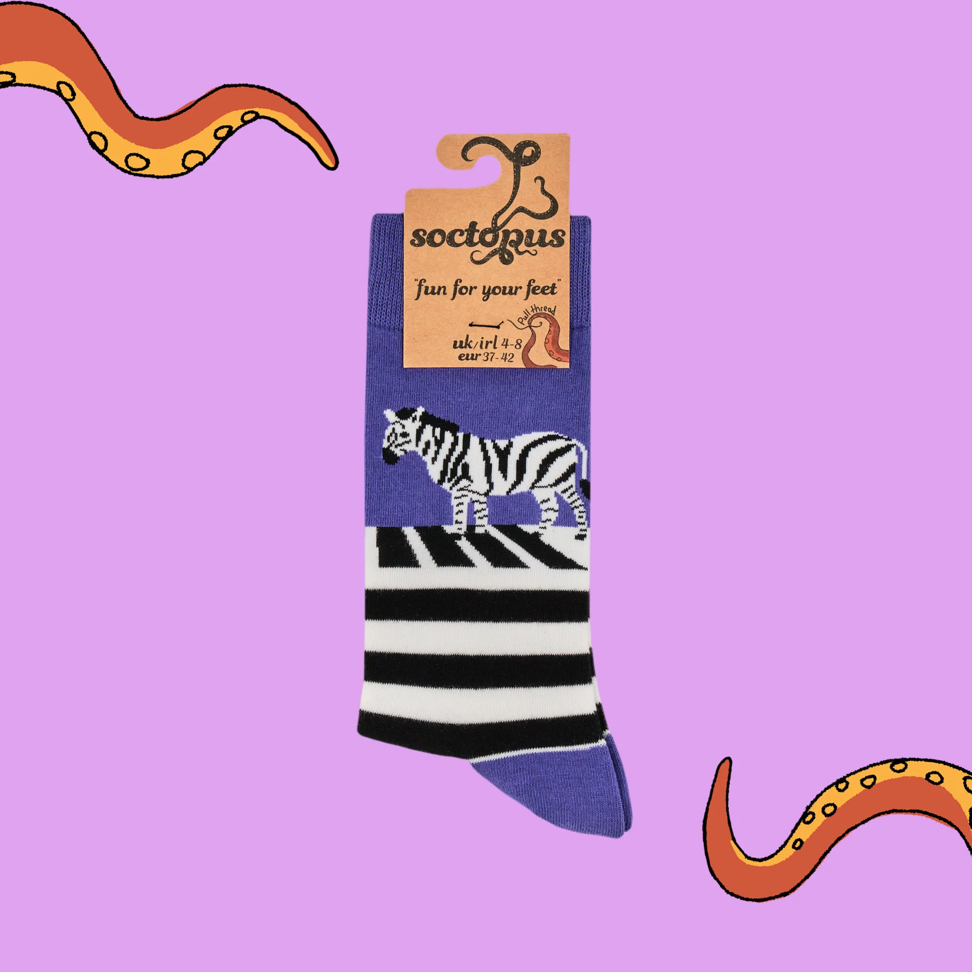Zebra Crossing Socks - Image 4