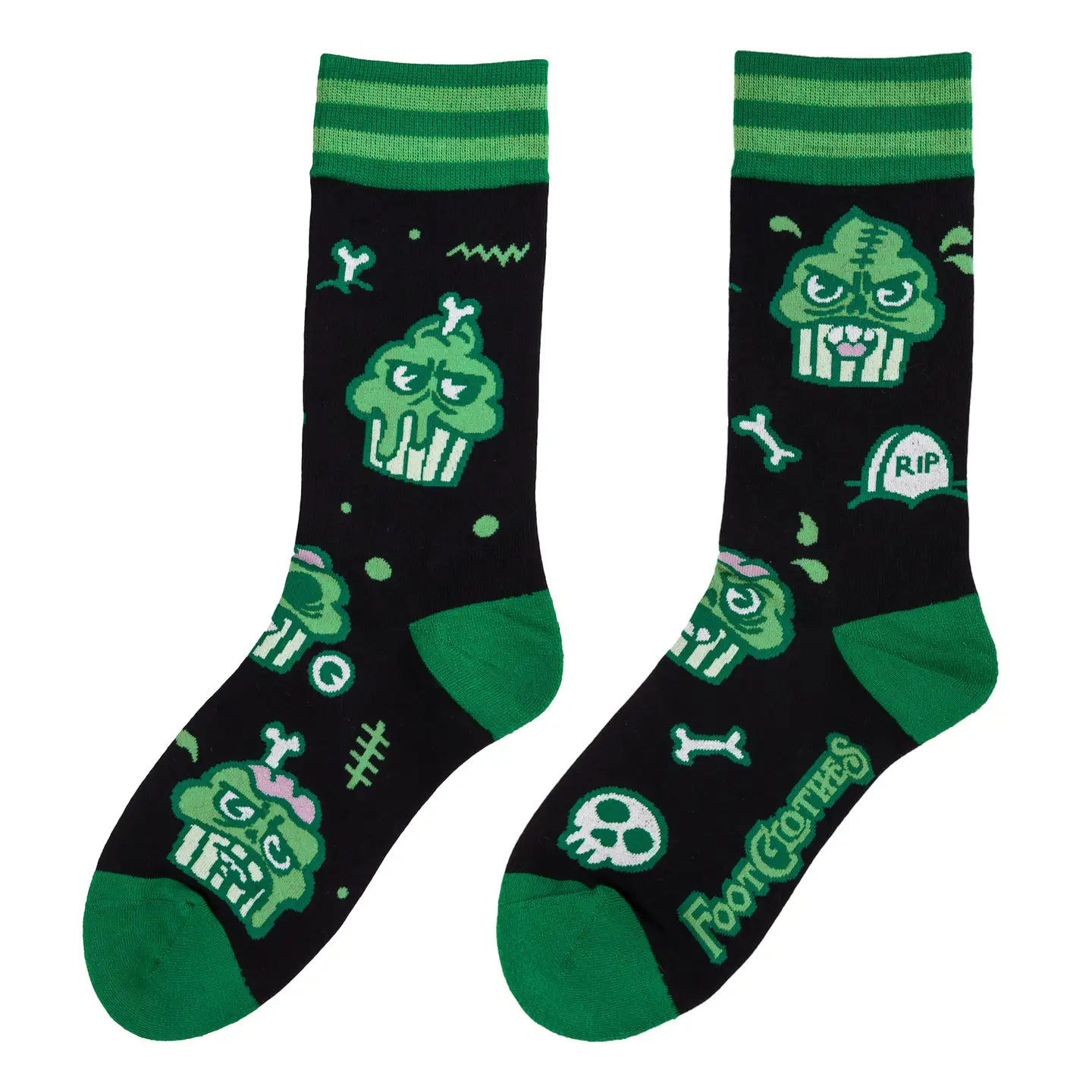 Zombie Cupcake Crew Socks - Image 3